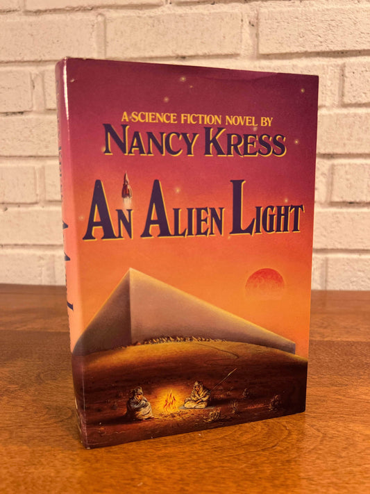 Flipped Pages An Alien Light by Nancy Kress 1987