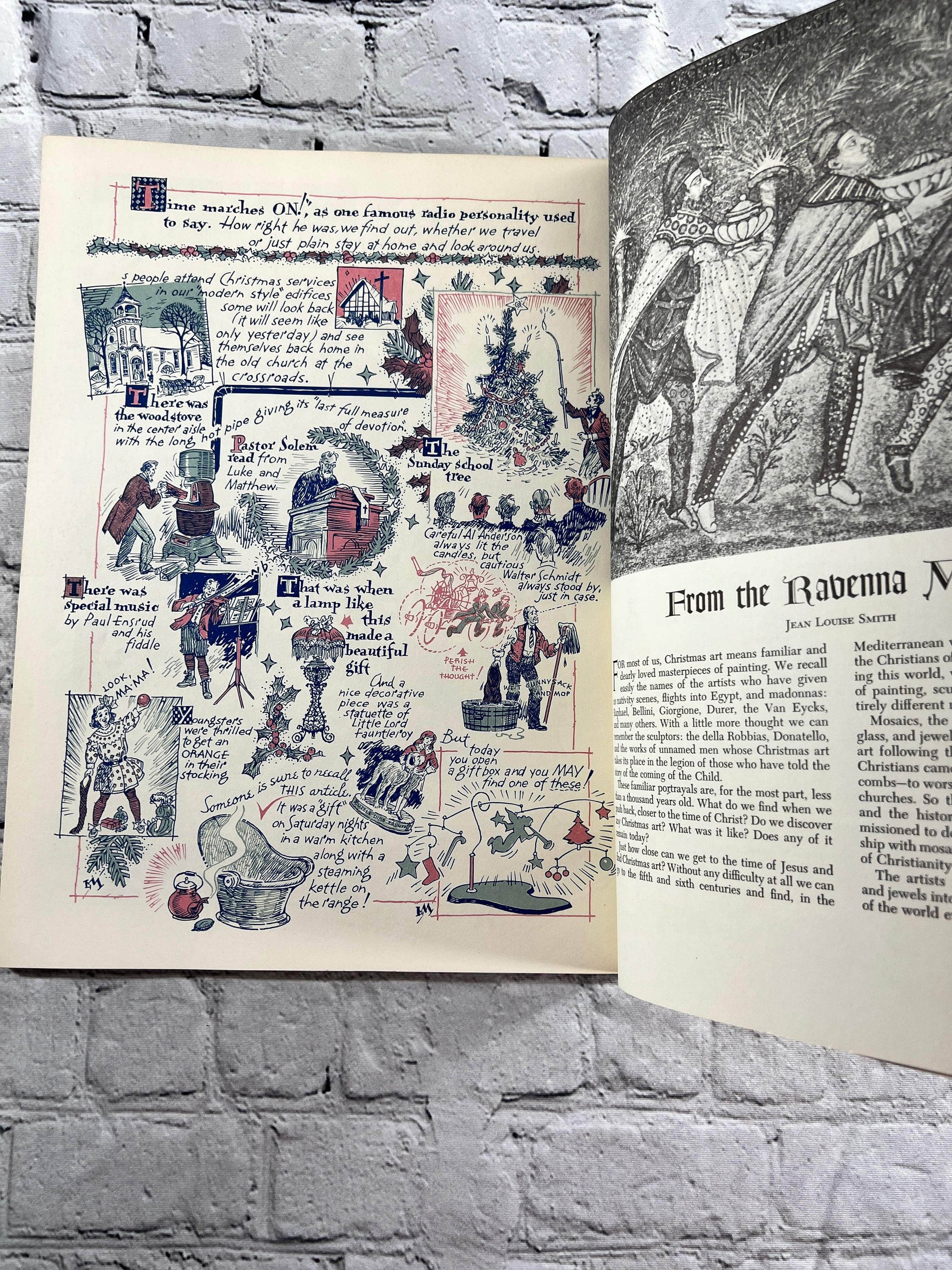 Flipped Pages An American Annual of Christmas Literature and Art Vol. 27 [1957 · 2nd Ed]