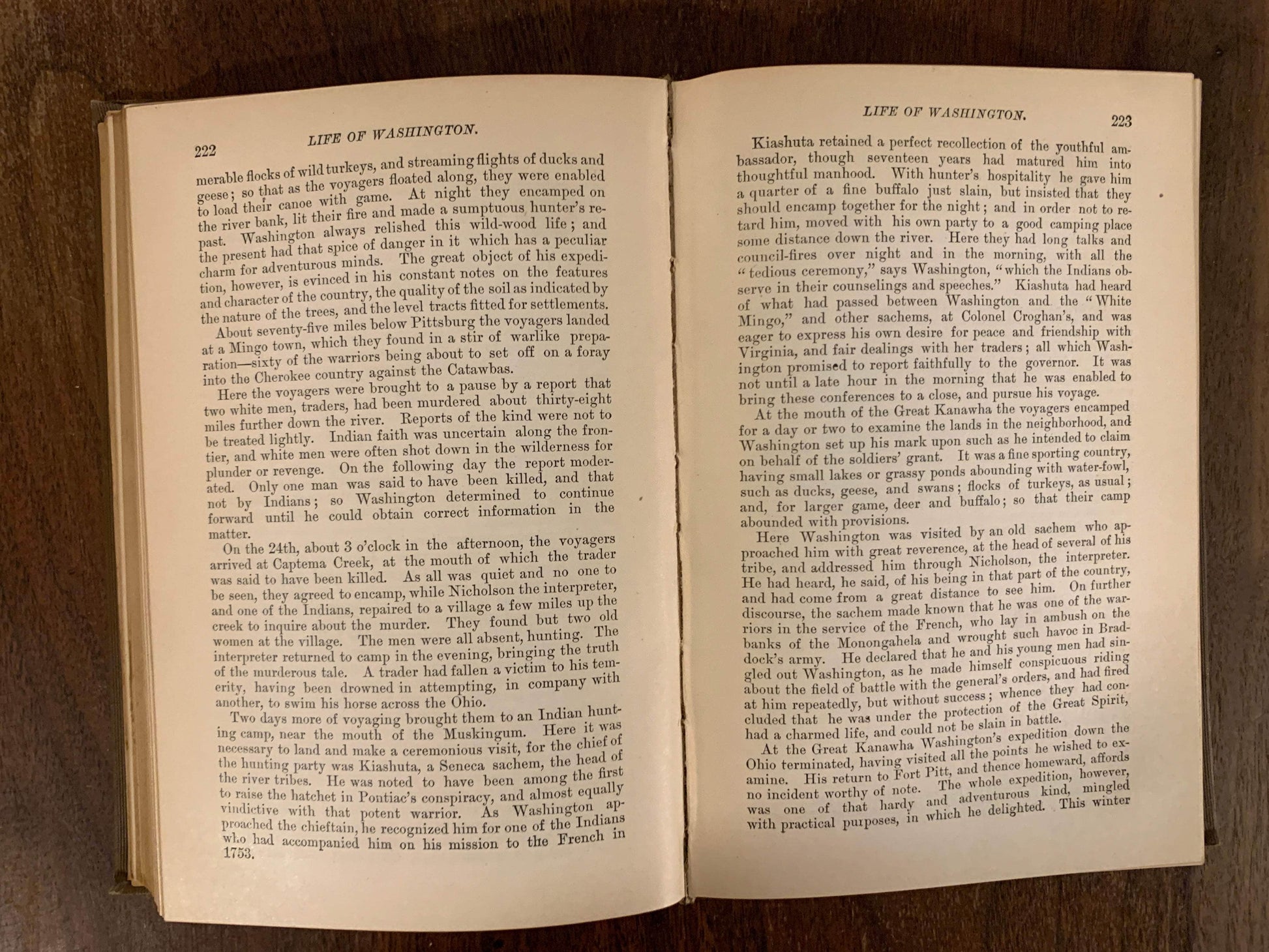 Flipped Pages Books The Life of Washington by Washington Irving, Publisher Siegel Cooper