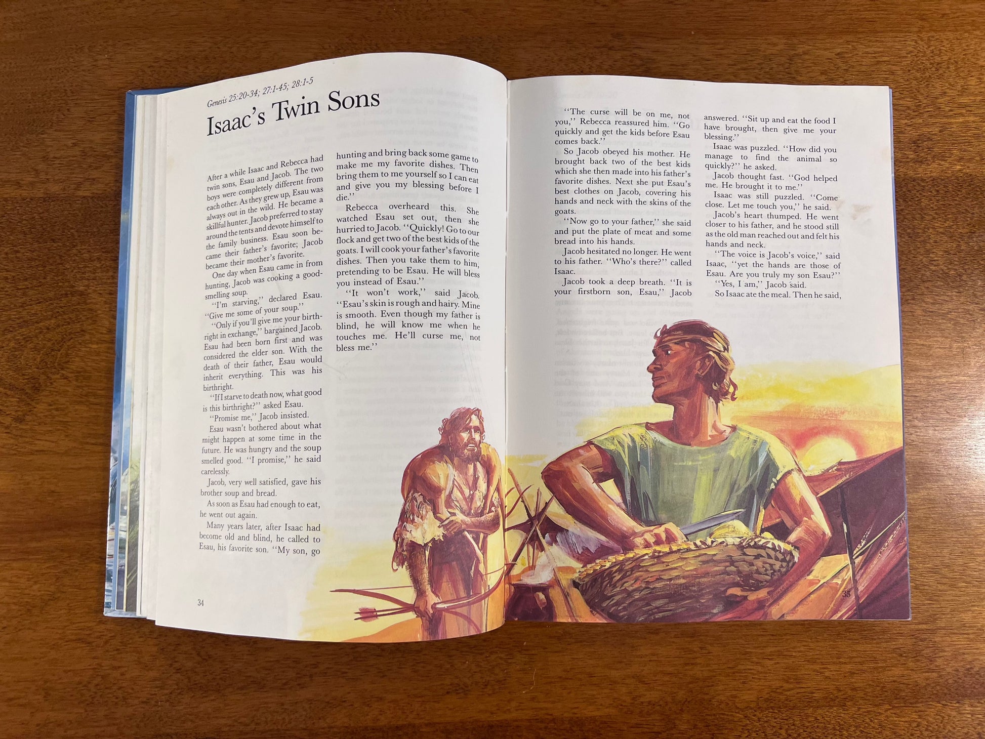 Flipped Pages Children's Bible in Story retold by by James F. Couch, Jr. 1989