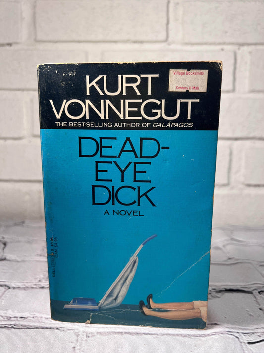 Flipped Pages Dead Eye Dick by Kurt Vonnegut [1st Printing · 1985]