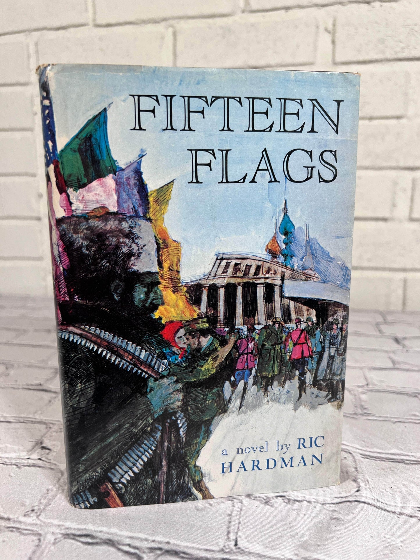 Flipped Pages Fifteen Flags by Ric Hardman [1968]