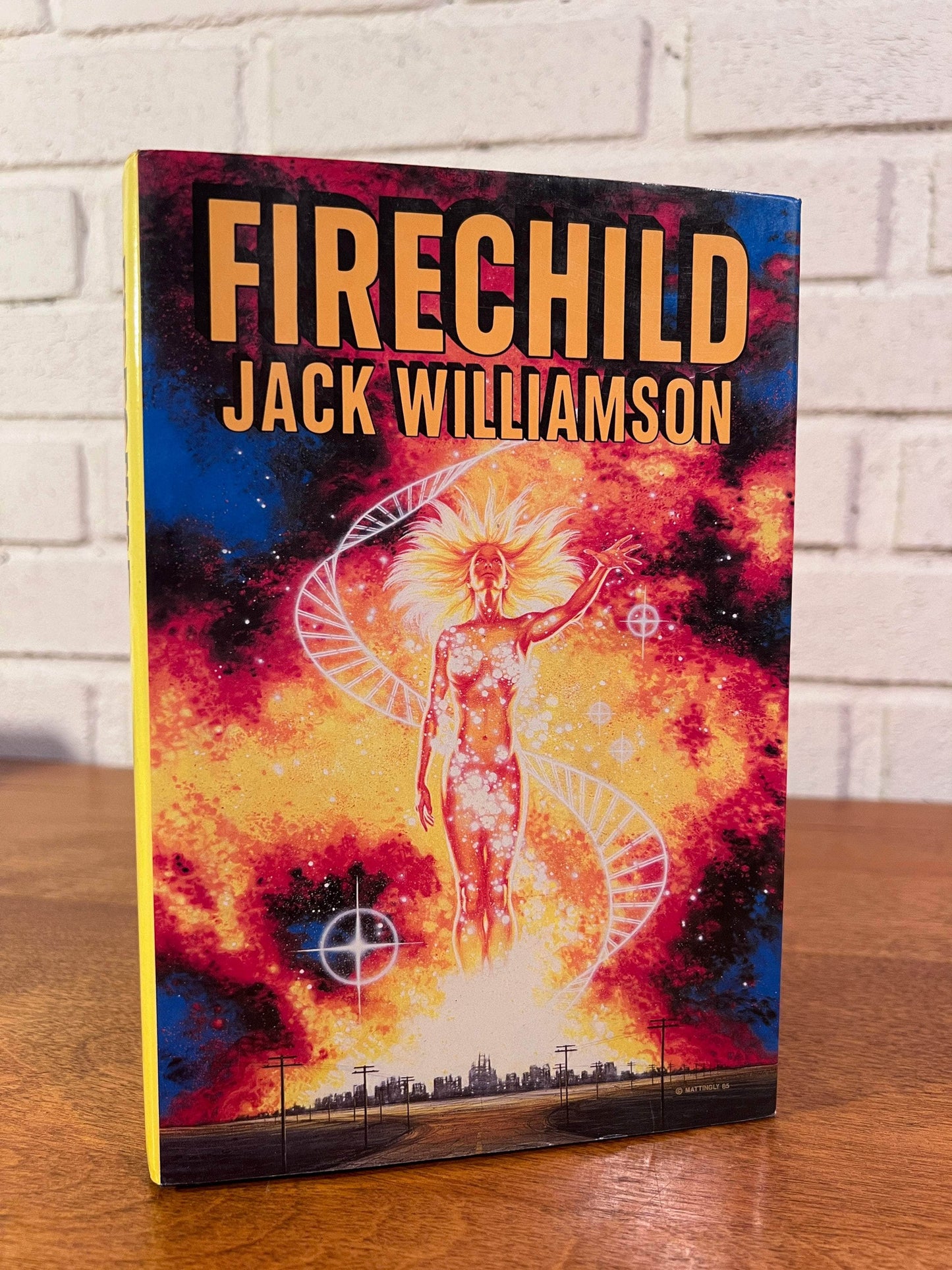 Flipped Pages Firechild by Jack Williamson