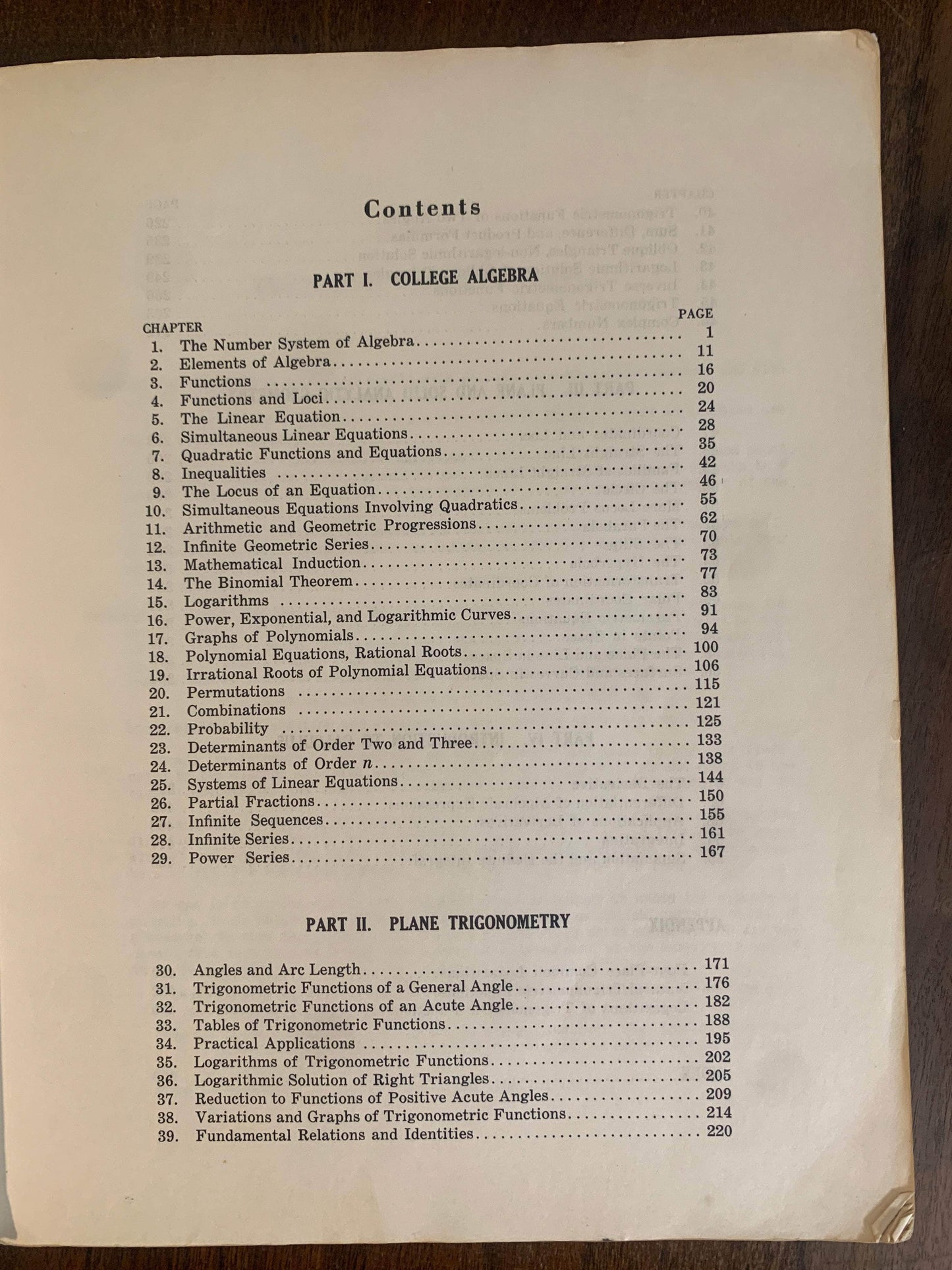 Flipped Pages First Year College Mathematics by Frank Ayes JR. 1958