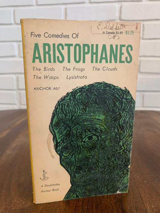 Flipped Pages Five Comedies of Aristophanes 1955 Paperback