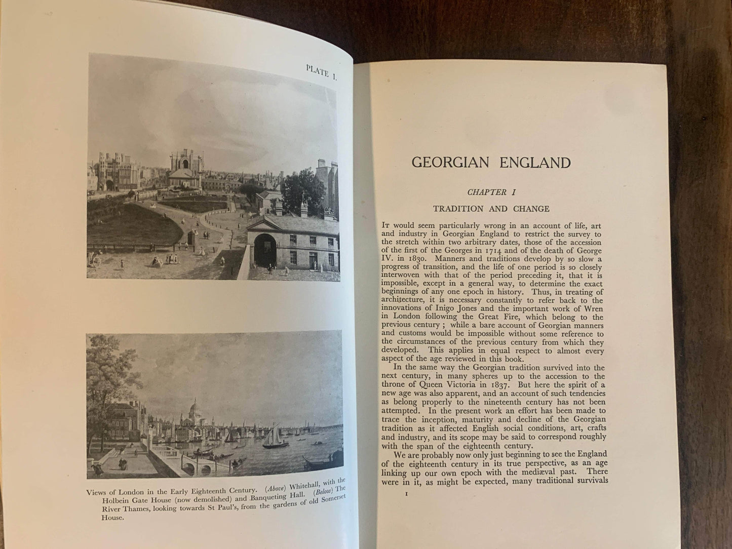 Flipped Pages Georgian England: A Survey of Social Life, Trades, Industries & Art by A.E. Richardson 1931