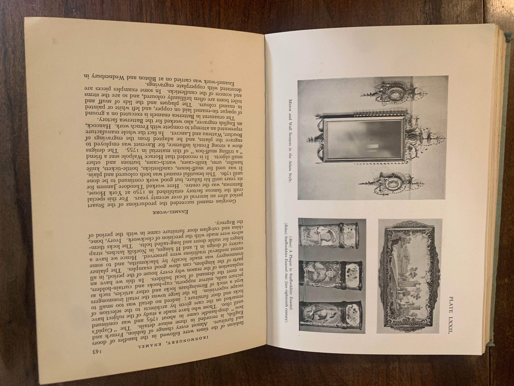 Flipped Pages Georgian England: A Survey of Social Life, Trades, Industries & Art by A.E. Richardson 1931