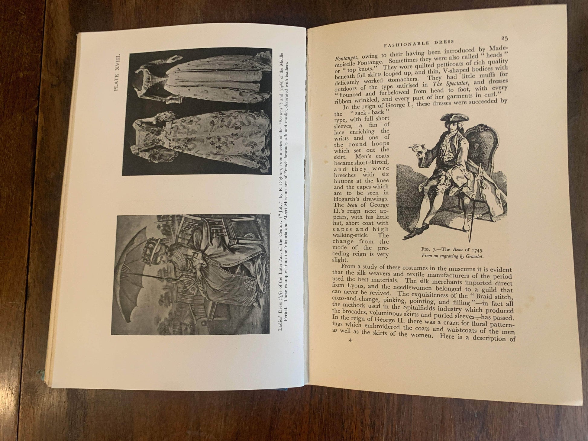 Flipped Pages Georgian England: A Survey of Social Life, Trades, Industries & Art by A.E. Richardson 1931