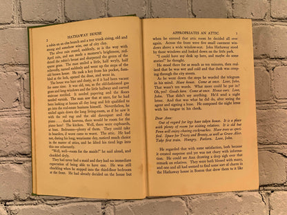 Flipped Pages Hathaway House by Nelia Gardner White [1931 · 1st Edition]
