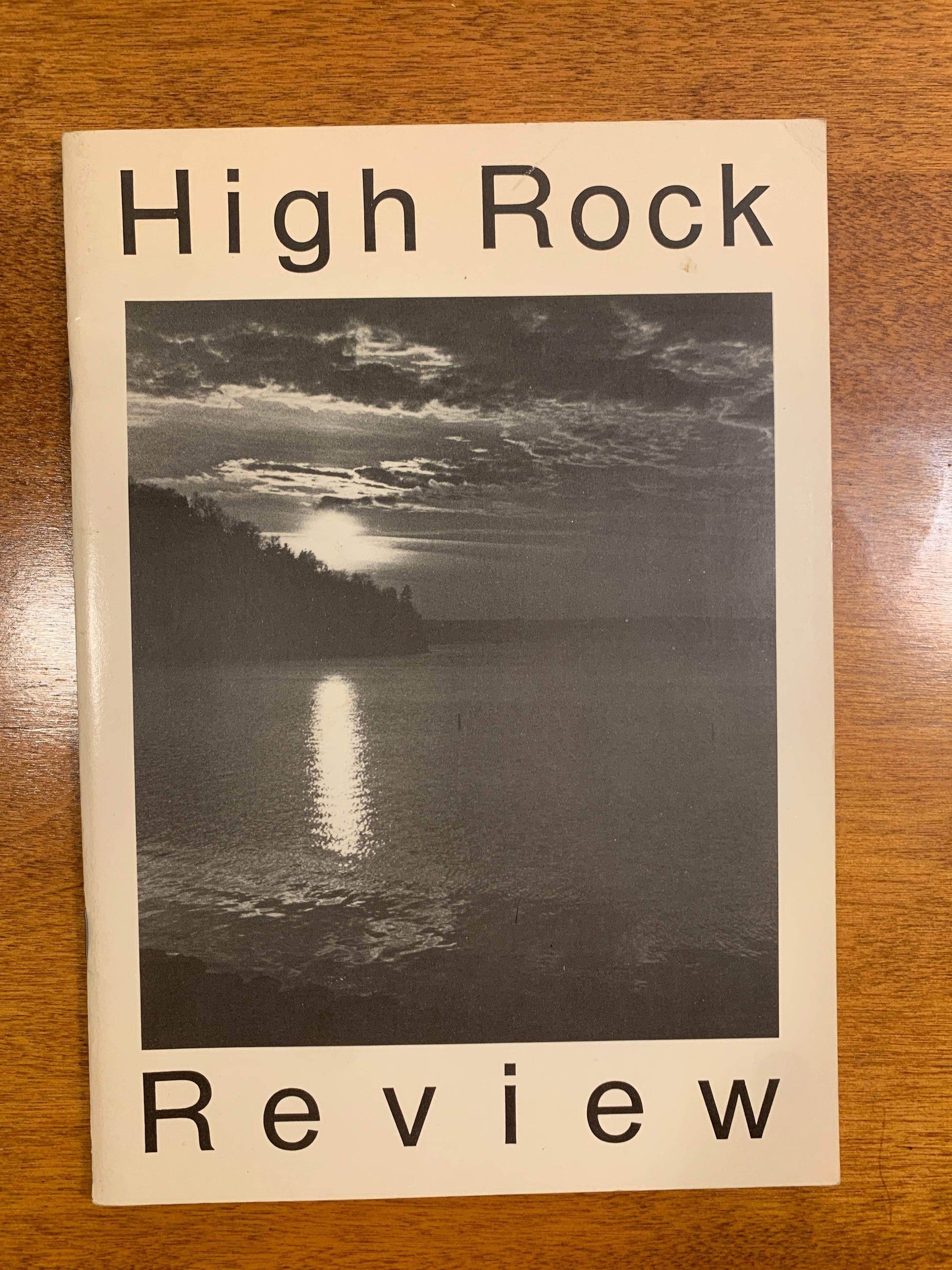 Flipped Pages High Rock Review Vol I. No. 1, 1980 Saratoga Springs Magazine