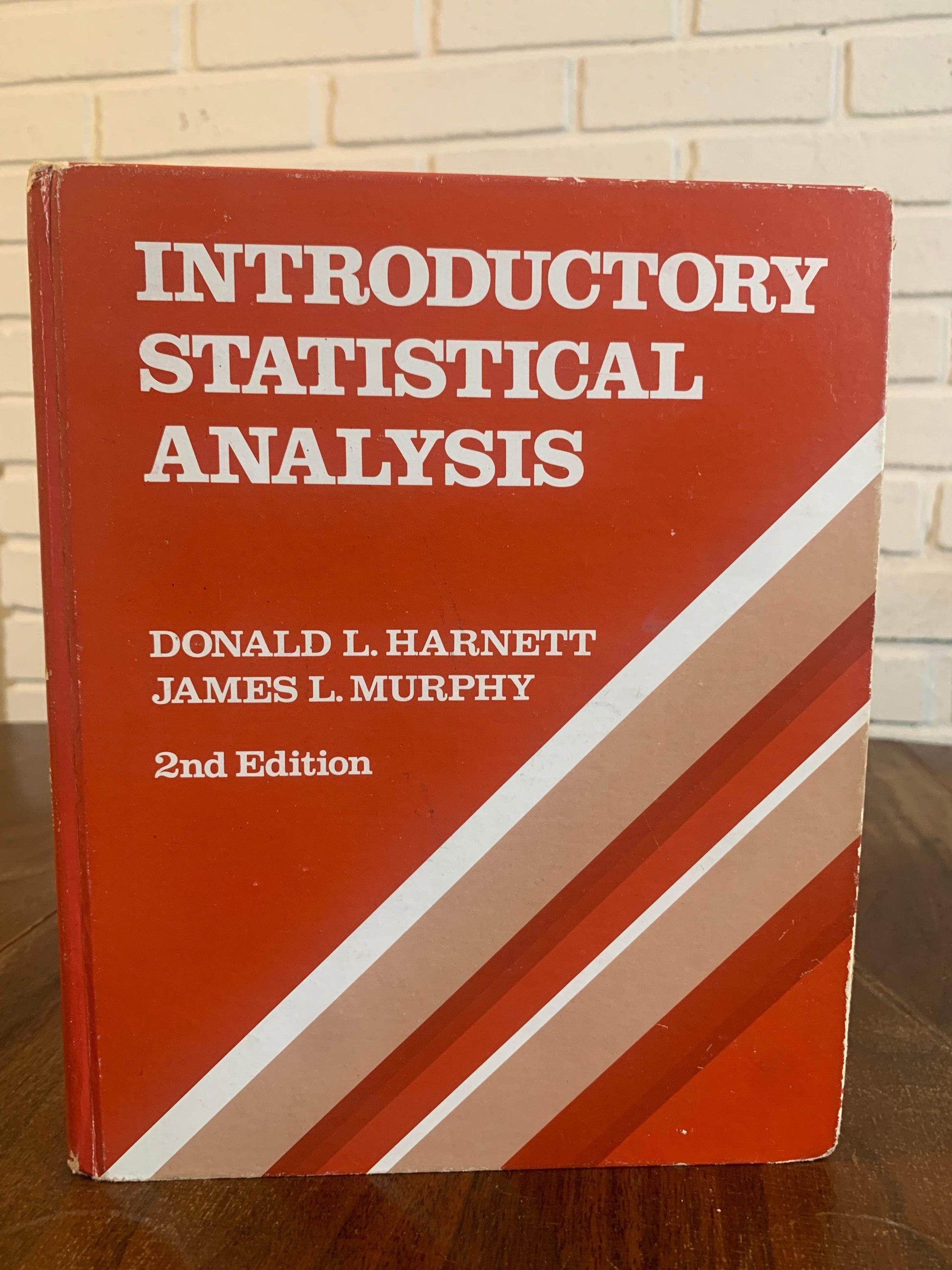 Flipped Pages Introductory Statistical Analysis by Harnett & Murphy 1980