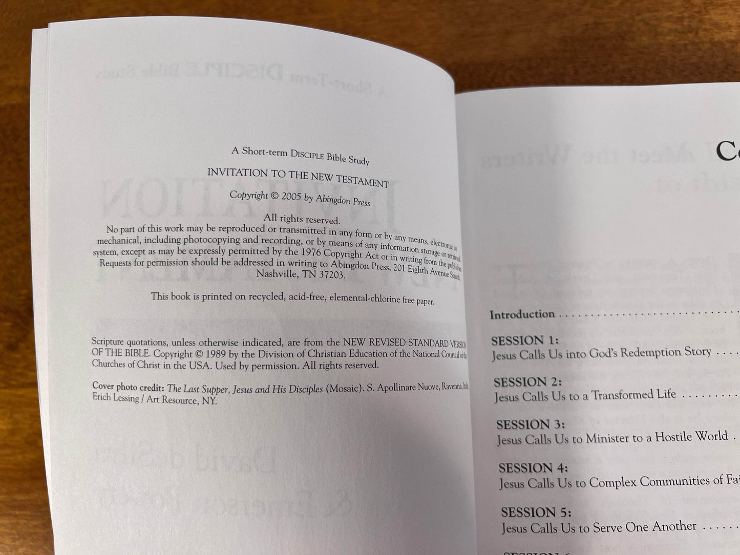 Flipped Pages Invitation to Genesis, Old Testament, Romans: Participant Book: A Short-Term Disciple Bible Study lot of 4 Books