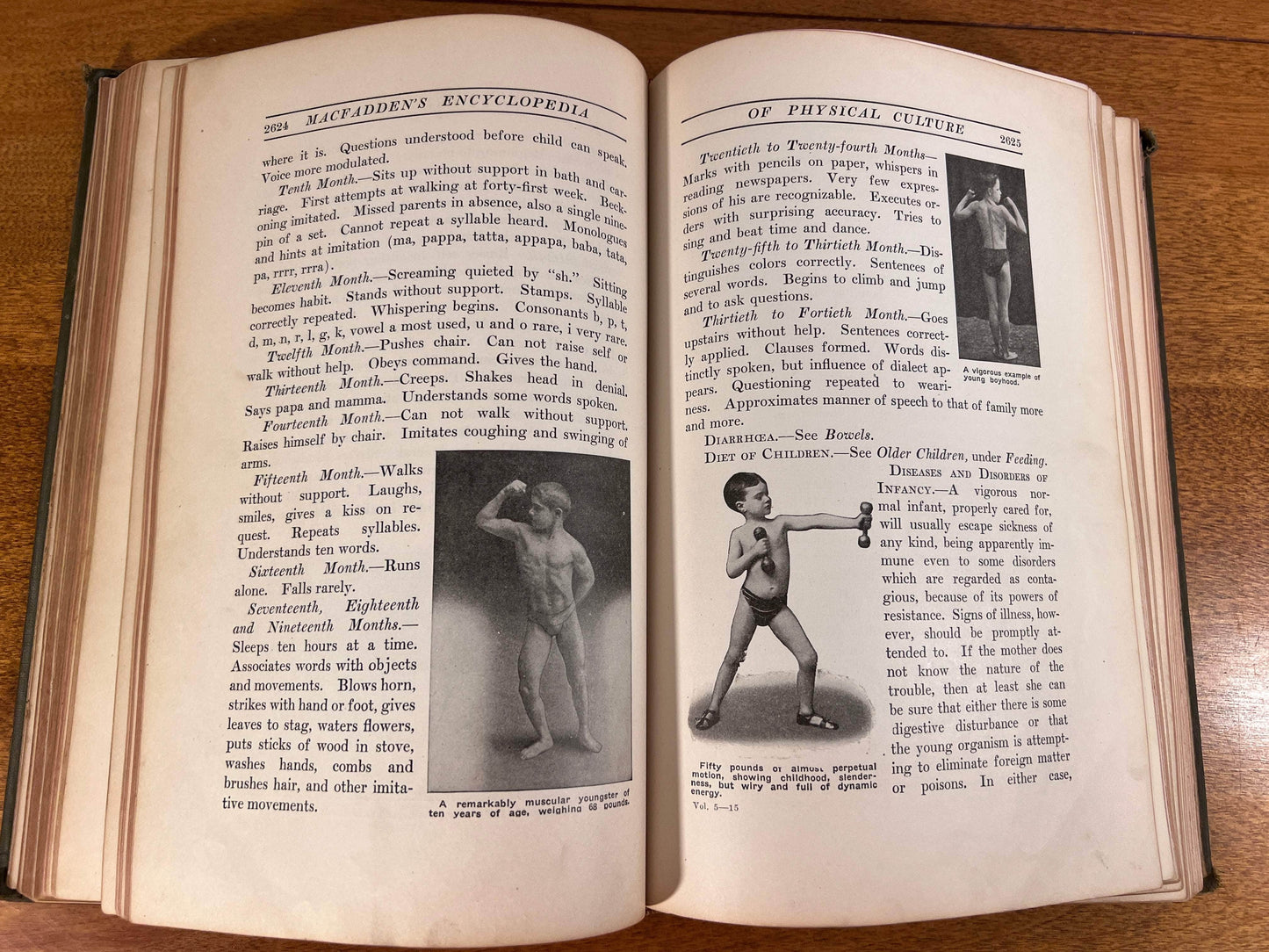 Flipped Pages MacFadden's Enyclopedia of Physical Culture Vol. 5 - Sex Hygiene, Parenthood and Child Training [1920]