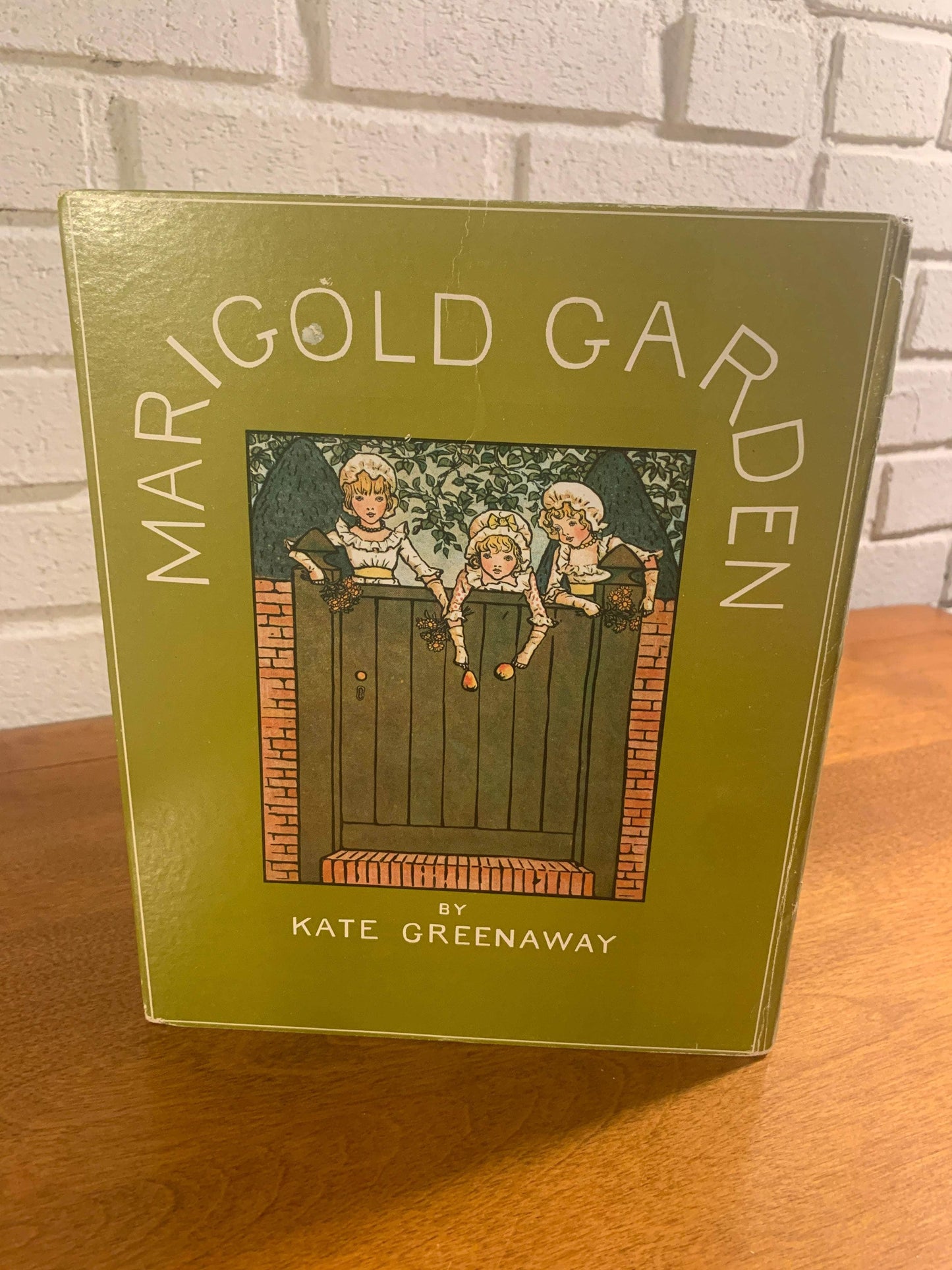 Flipped Pages Marigold Garden by Kate Greenaway (Replica of Orginal)