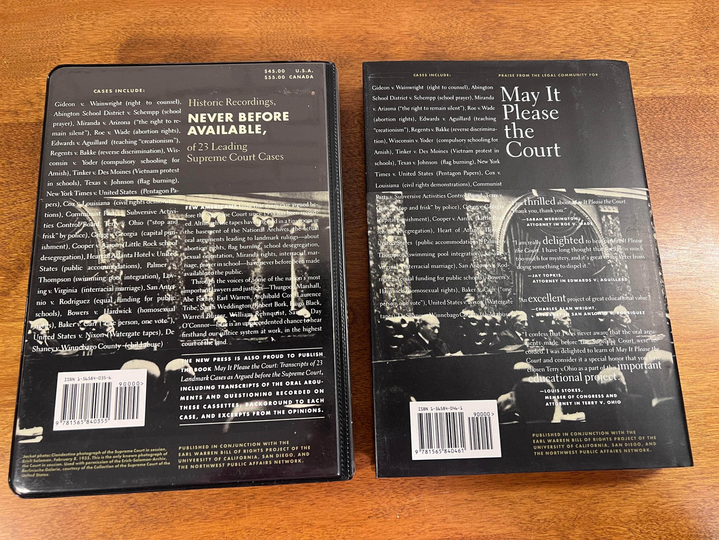 Flipped Pages May It Please the Court Significant Oral Arguments Made Before, Landmark Cases edited by Peter Irons & Stephanie Guitton