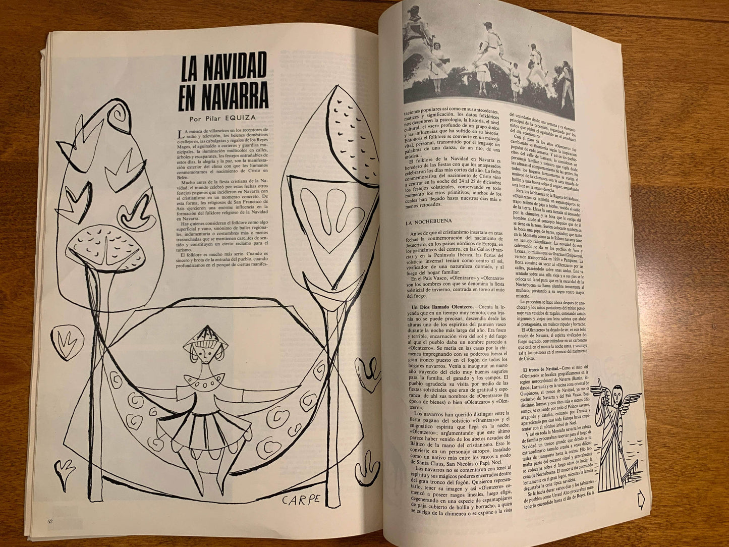 Flipped Pages Mundo Hispanico No. 333, Diciembre 1975-50, Paginas especiales: Encuentro para la Historia