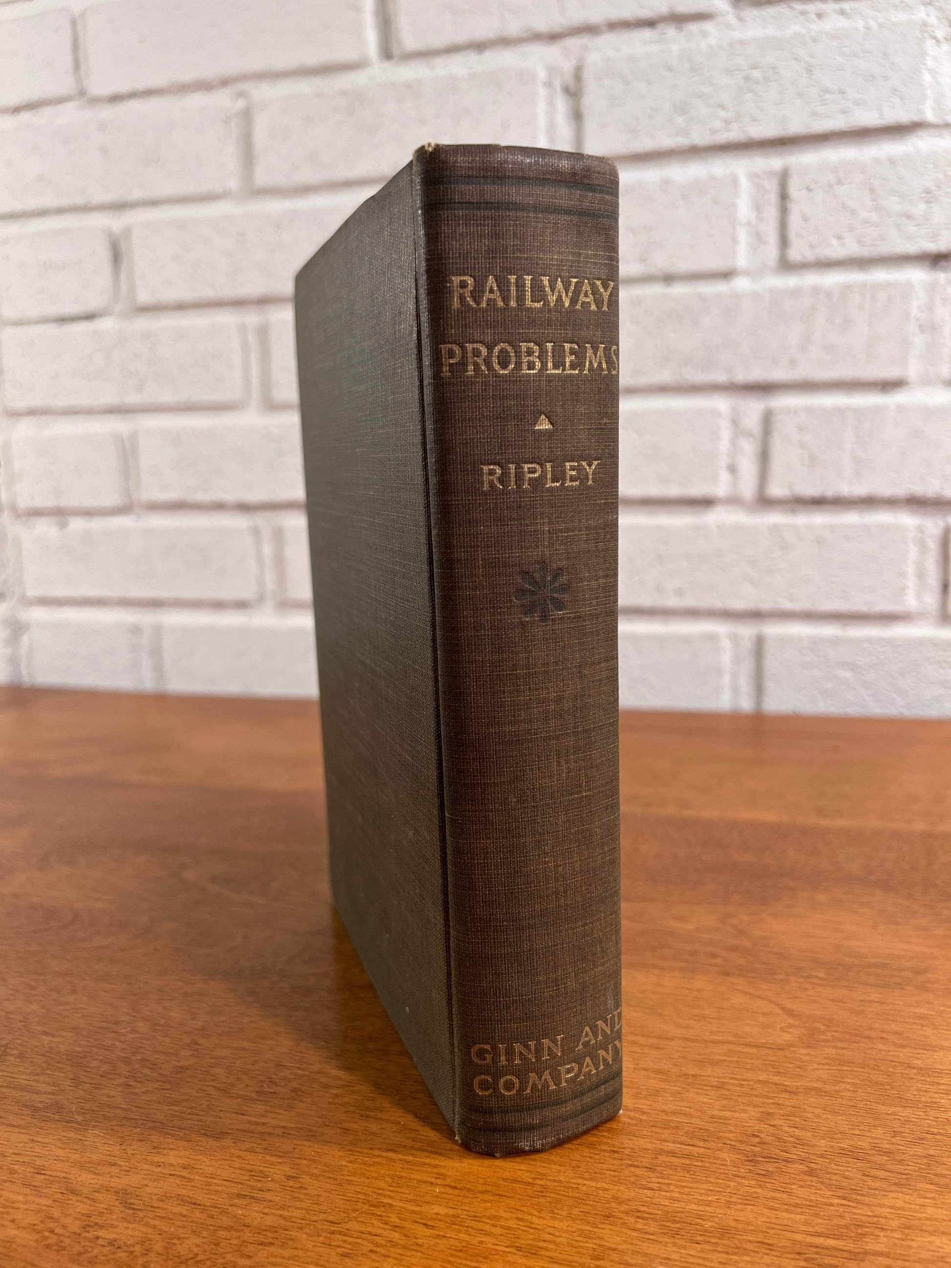 Flipped Pages Railway Problems by William Z. Ripley, 1907