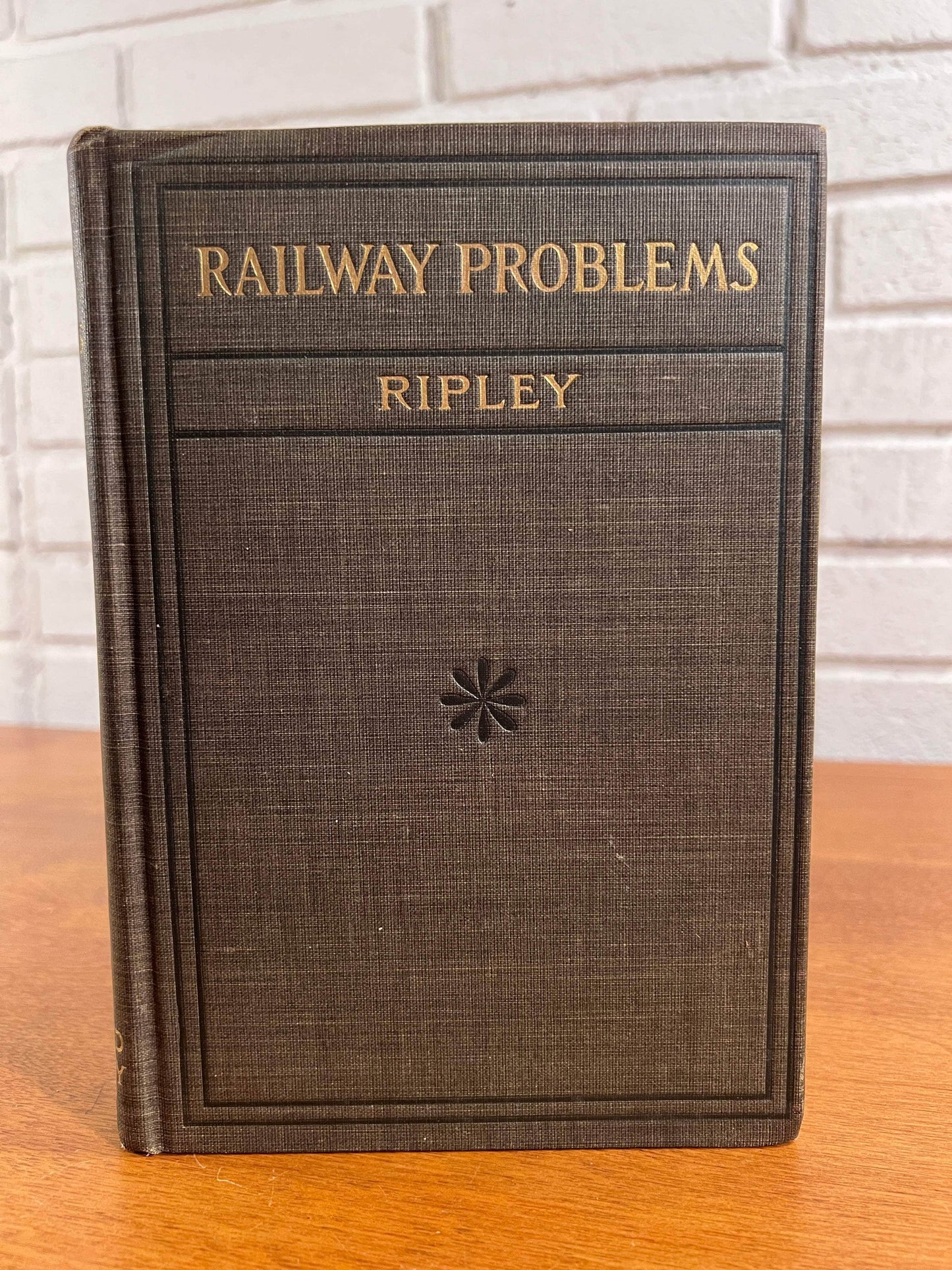 Flipped Pages Railway Problems by William Z. Ripley, 1907