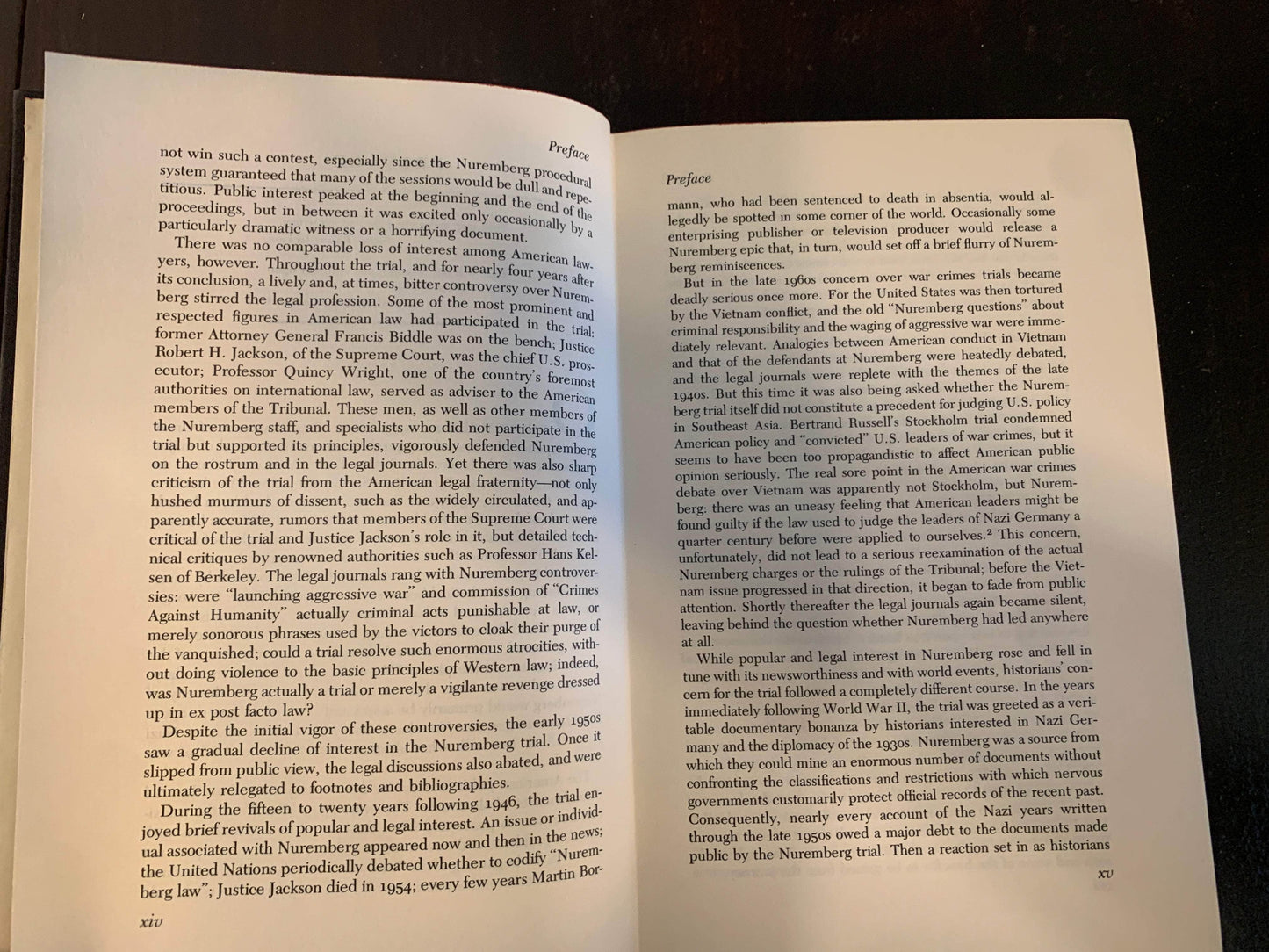 Flipped Pages Reaching Judgment at Nuremberg: Nazi War Criminals were Judged by Bradley F. Smith 1977