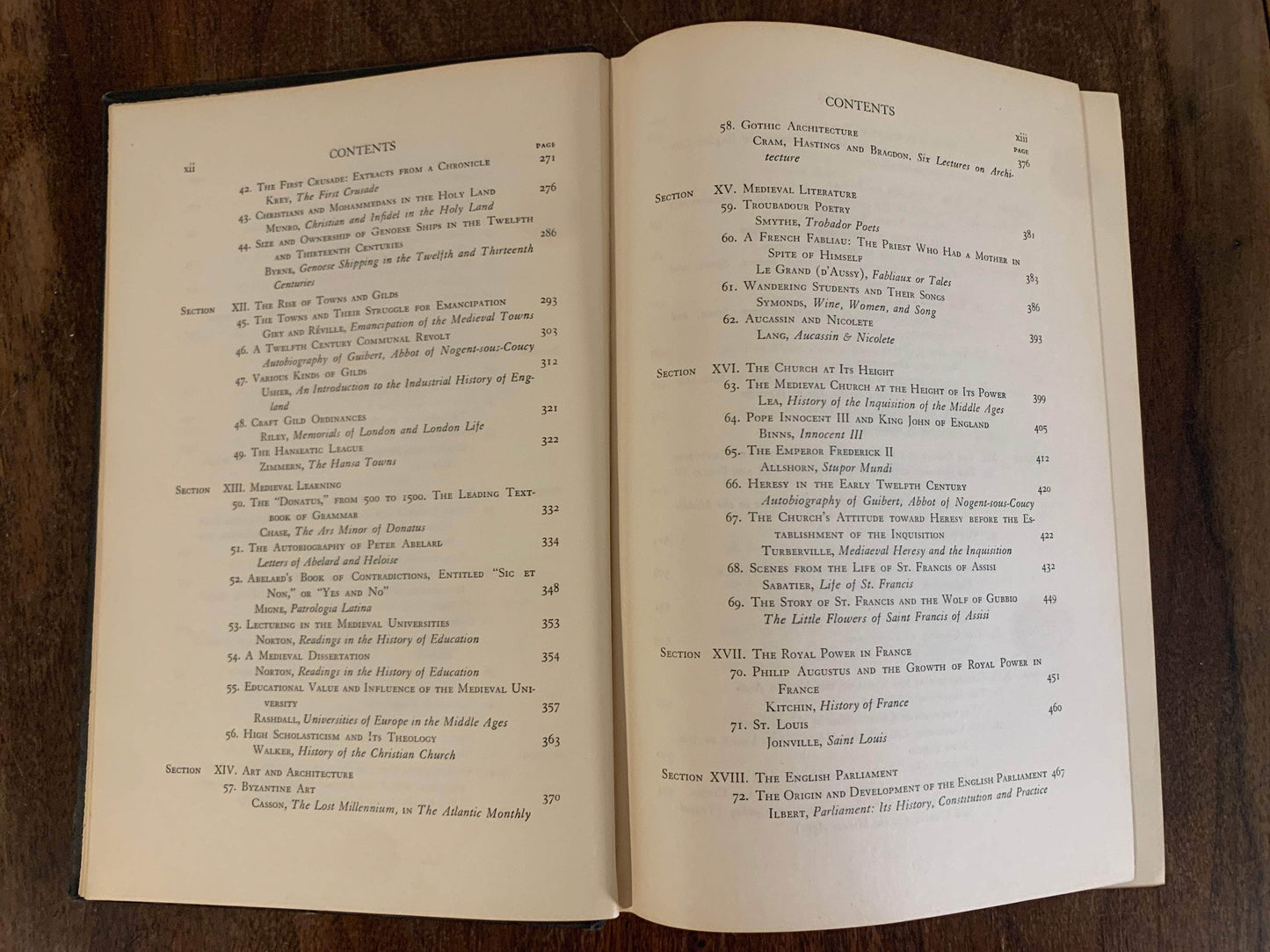 Flipped Pages Readings in Medieval History by Jonathan F. Scott 1933