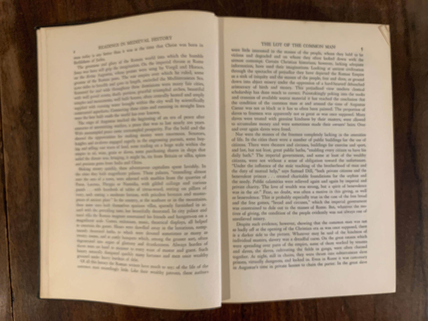 Flipped Pages Readings in Medieval History by Jonathan F. Scott 1933