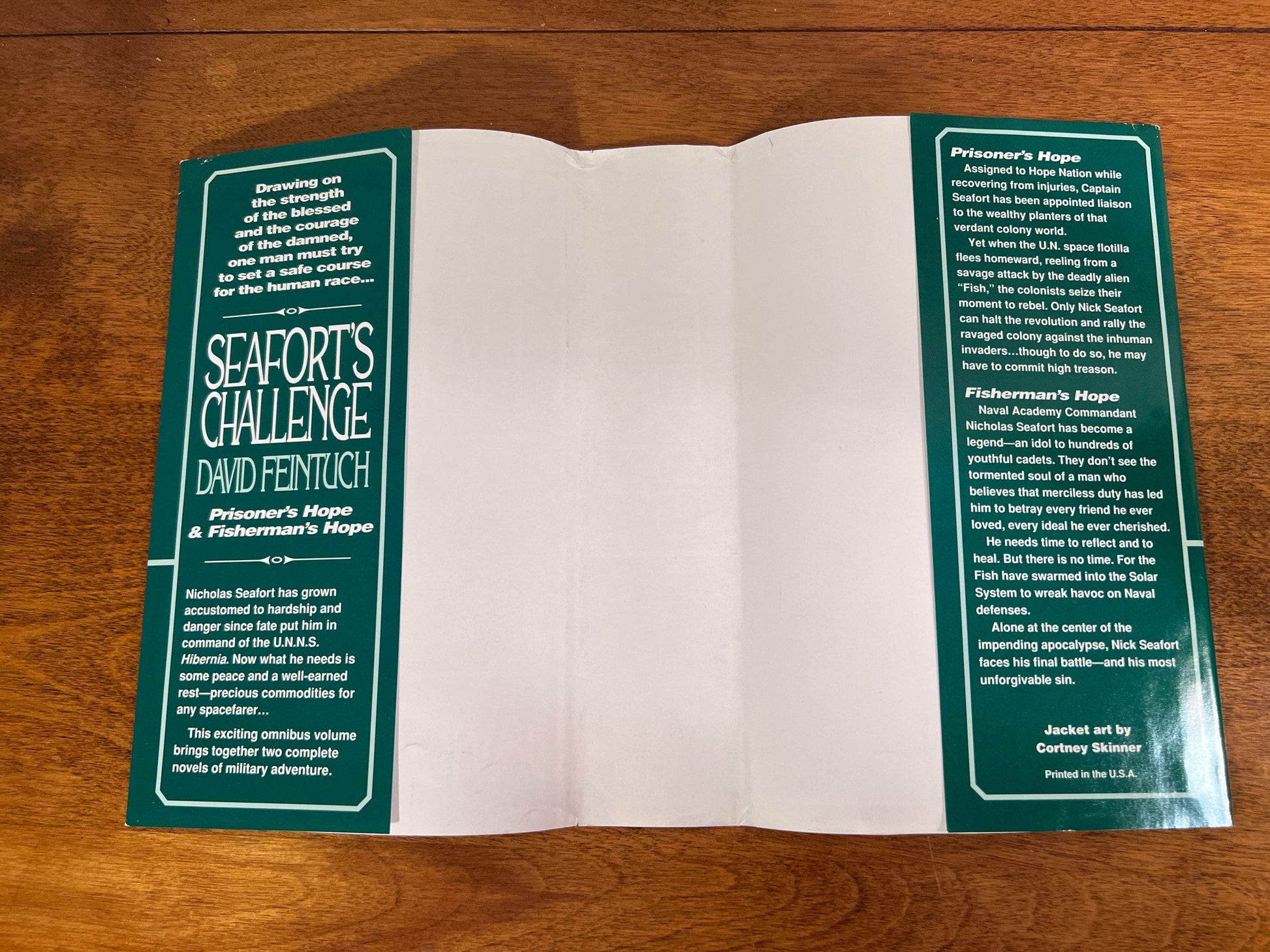 Flipped Pages Seafort's Challenge by David Feintuch