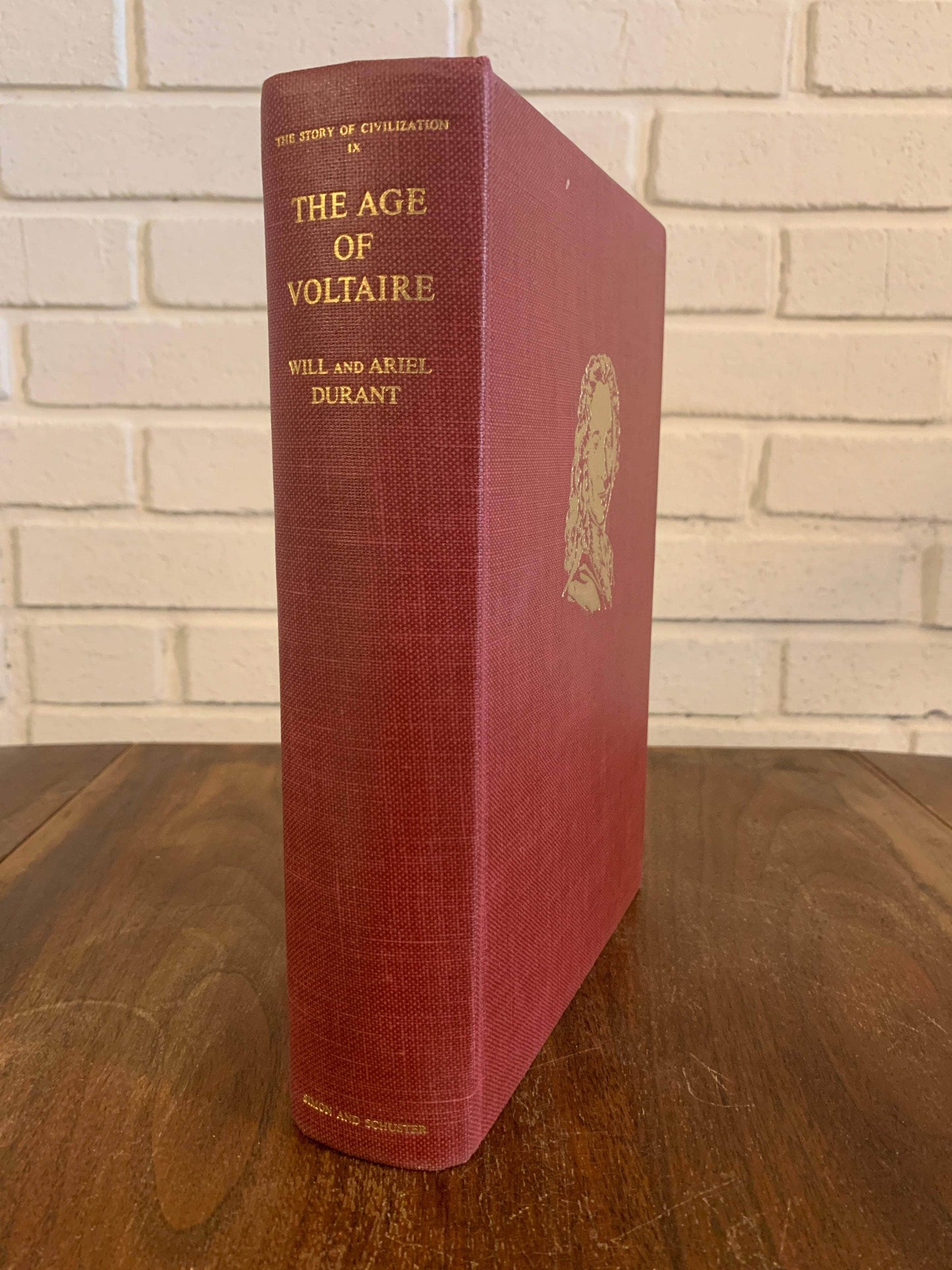 Flipped Pages The Age of Voltaire IX (Age of Civilization) by Will Durant 1965 1st Printing