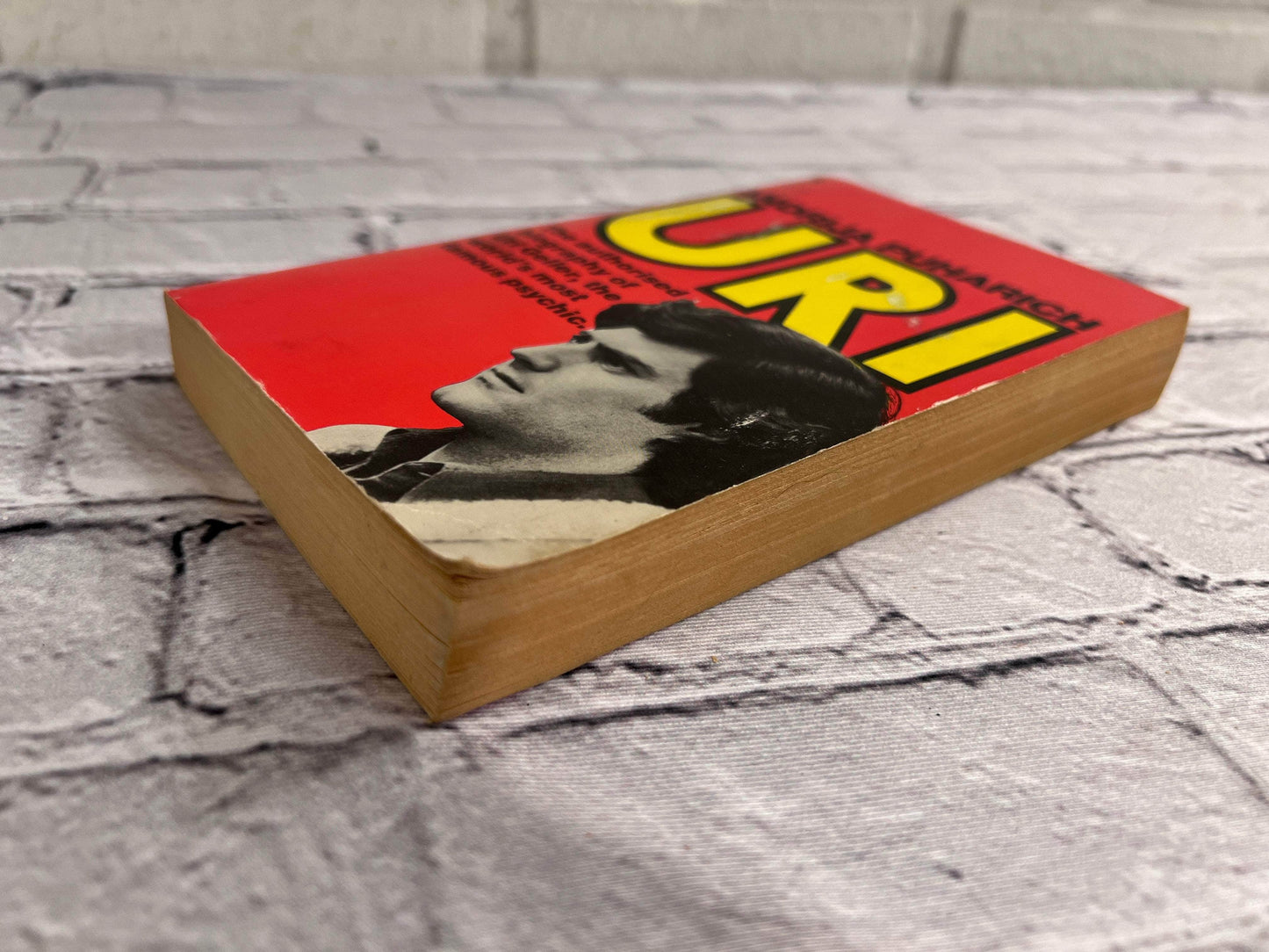 Flipped Pages The Authorised Bio of Uri Geller, Worlds Most Famous Psychic by Andrija Puharich [1974]