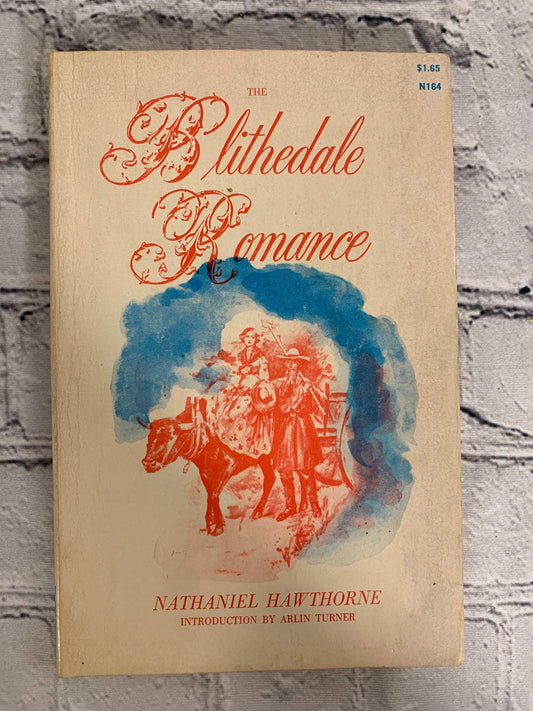 Flipped Pages The Blithedale Romance by Nathaniel Hawthorne [1st Edition · 1958]