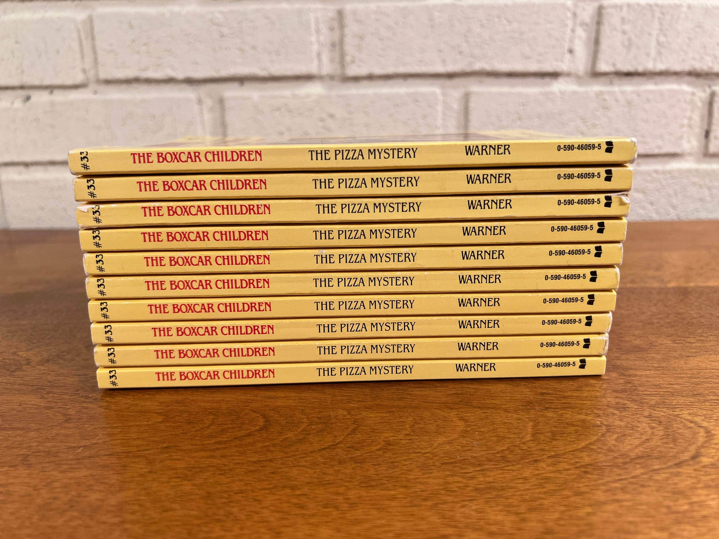 Flipped Pages The Boxcar Children, The Pizza Mystery #33 by Gertrude Chandler Warner