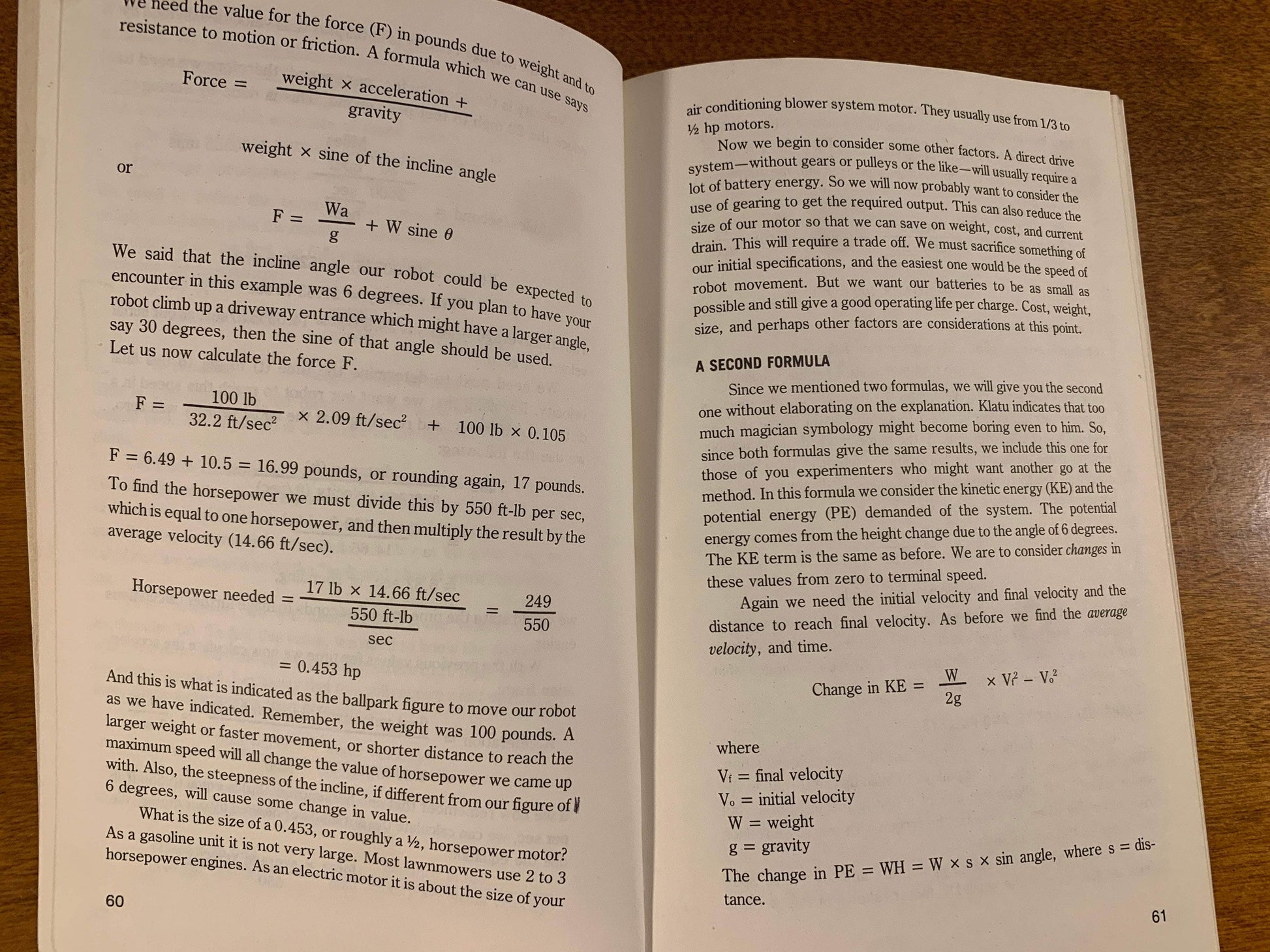 Flipped Pages The Complete Handbook of Robotics by Edward L., Jr. Safford,1978