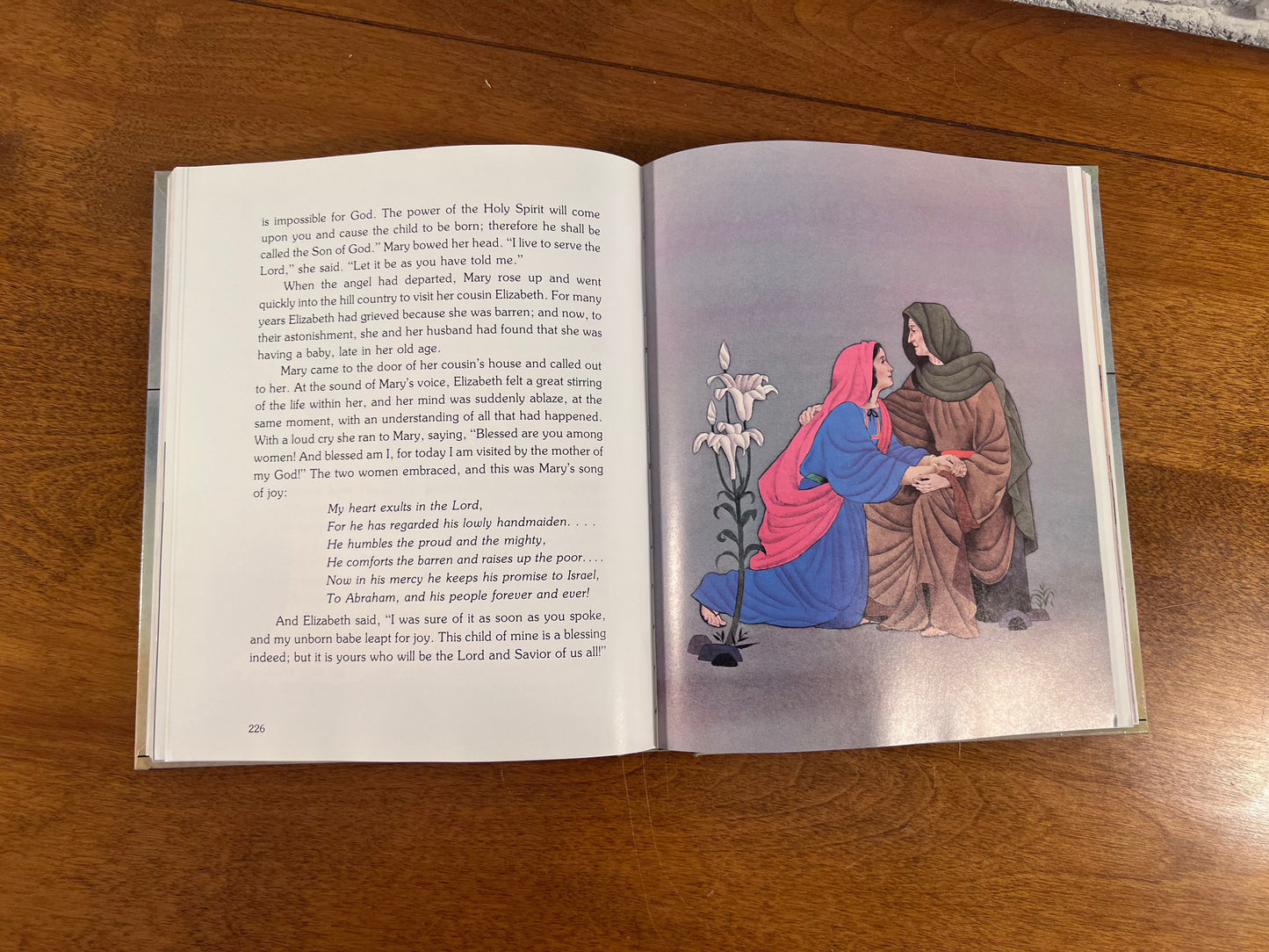 Flipped Pages The Doubleday Illustrated Children's Bible by Sandol Stoddard 1983