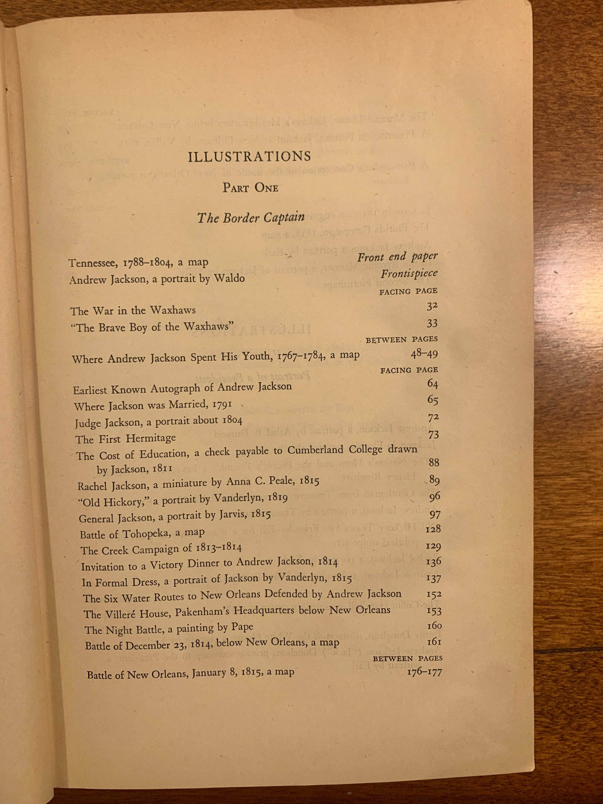 Flipped Pages The Life of Andrew Jackson by Marquis James 1938