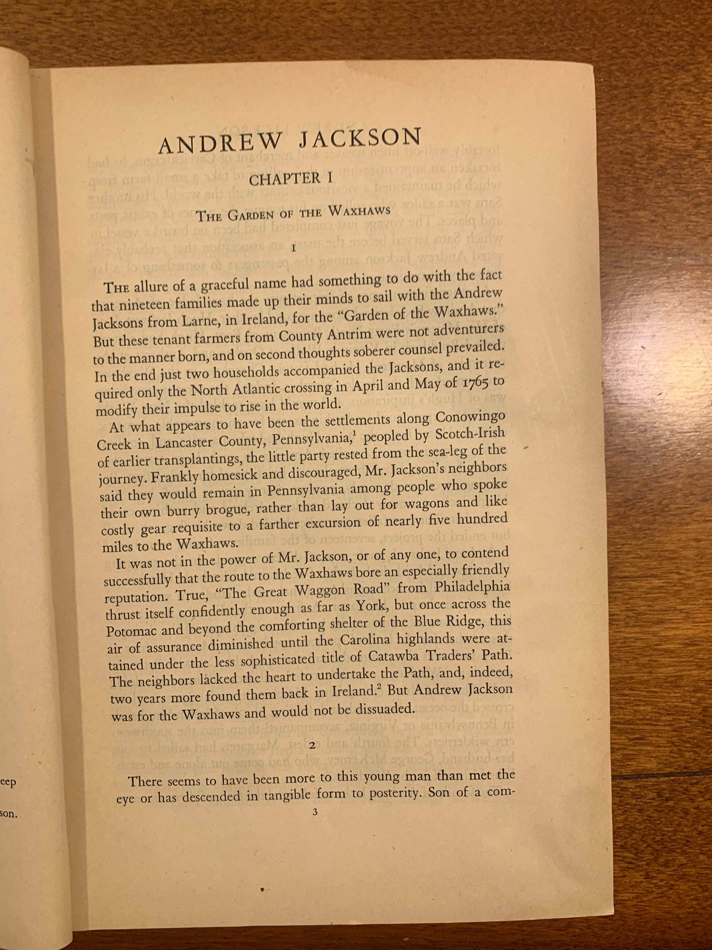 Flipped Pages The Life of Andrew Jackson by Marquis James 1938