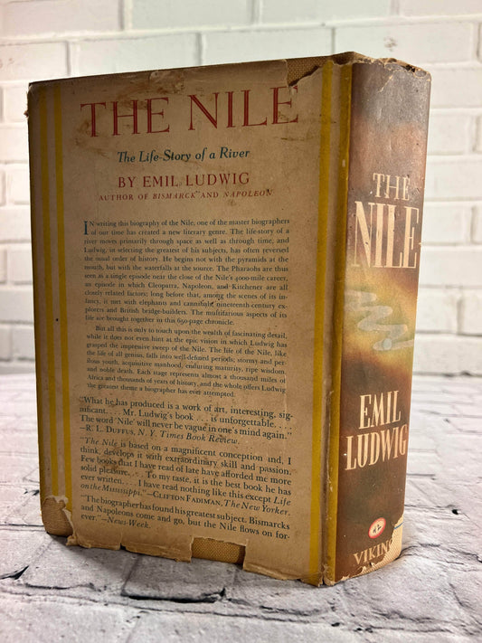 Flipped Pages The Nile: The Life-Story of a River by Emil Ludwig [1937 · 4th Print]