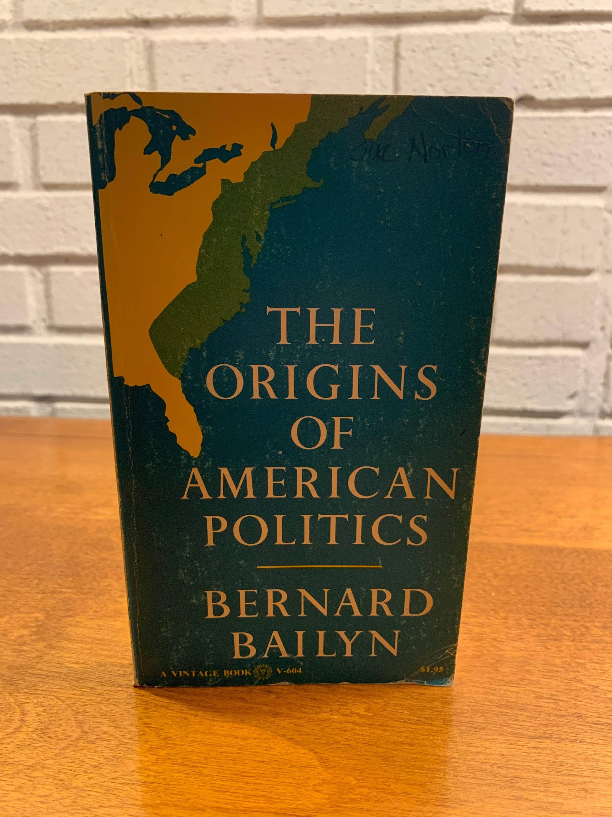 Flipped Pages The Origins of American Politics by Bernard Bailyn