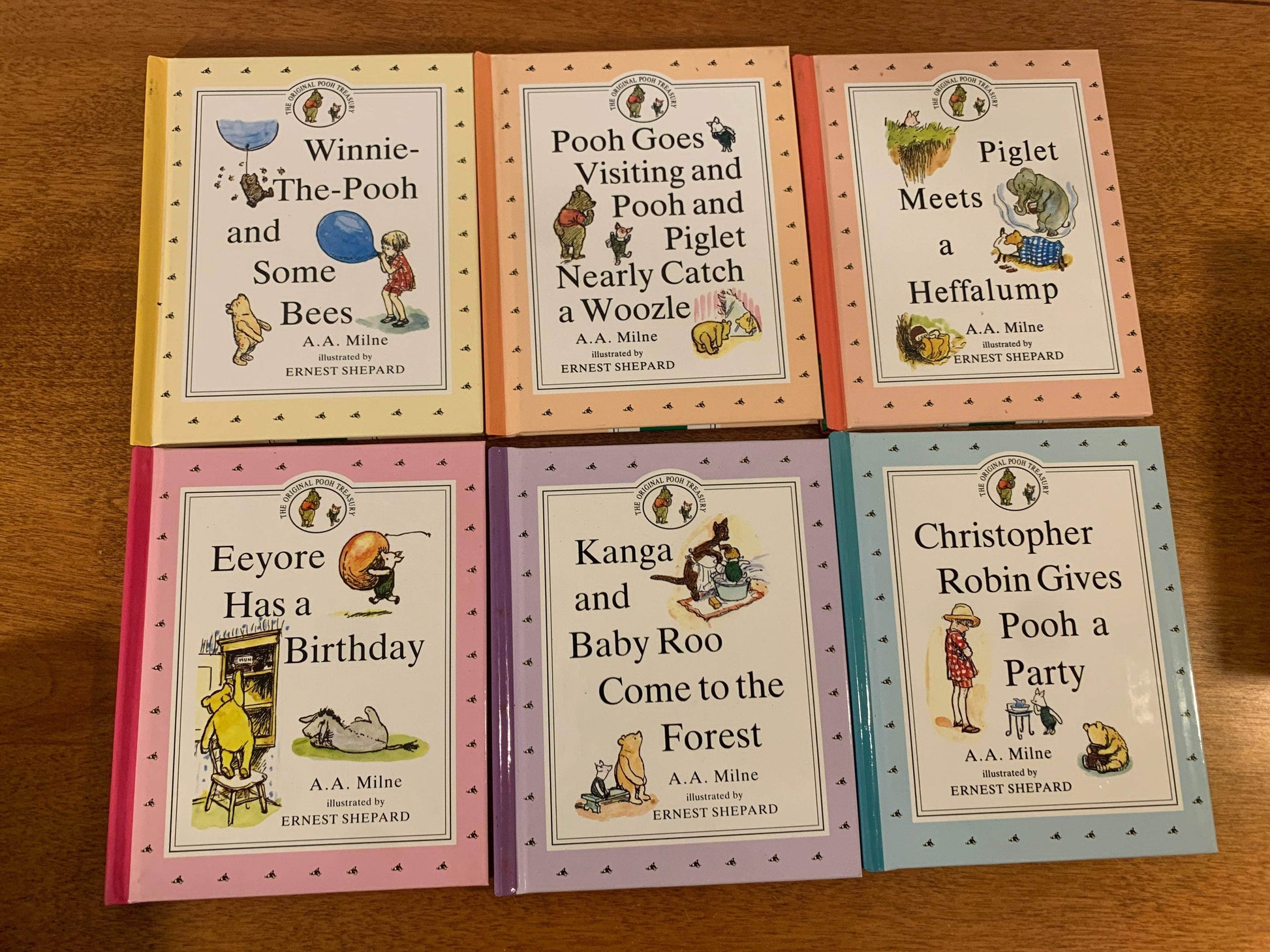 Flipped Pages The Pooh Treasury by A.A. Milne & Beatrix Potter Collection - BP Oil Limited Edition Promo