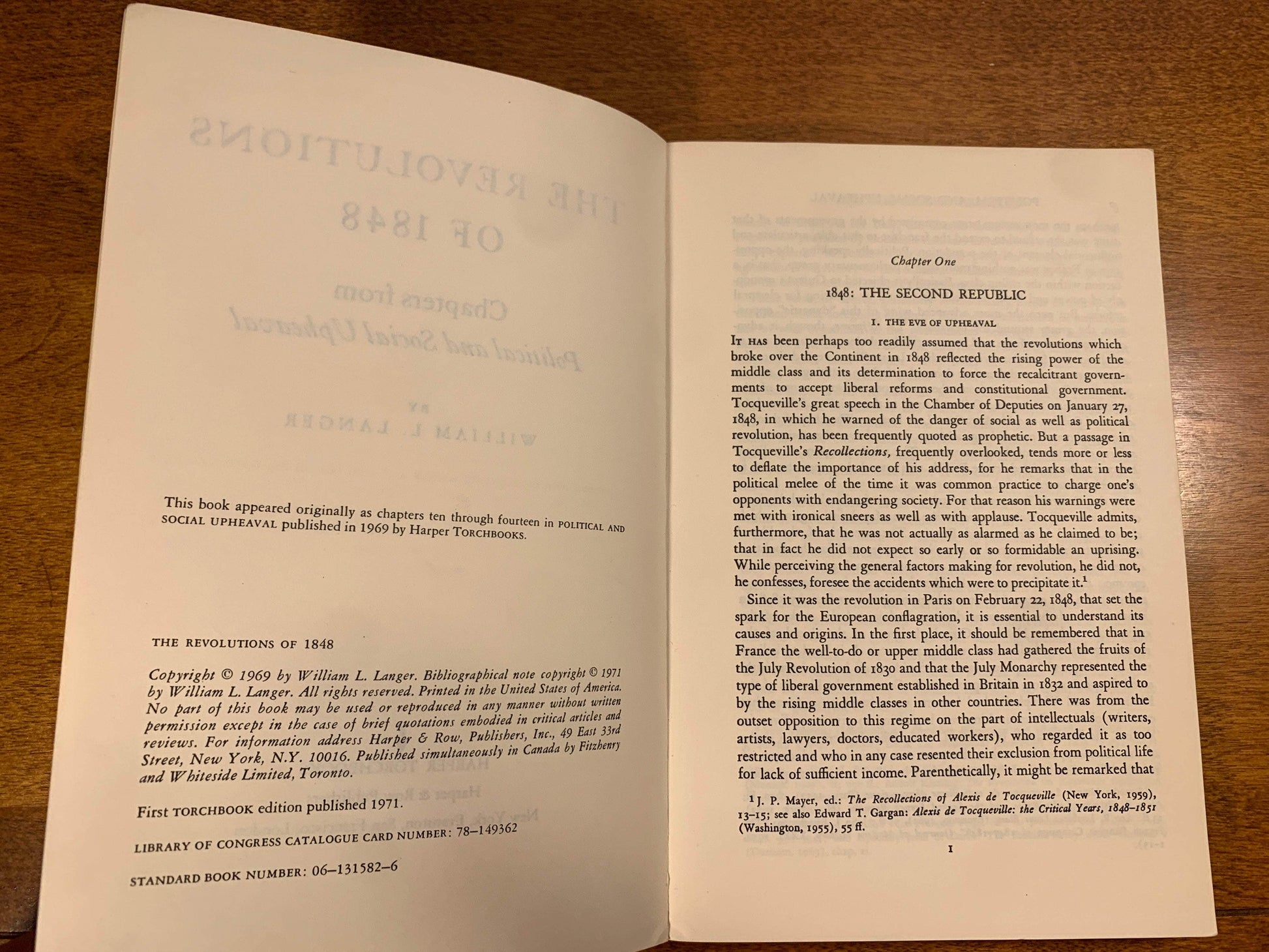 Flipped Pages The Revolutions of 1848 by William L. Langer