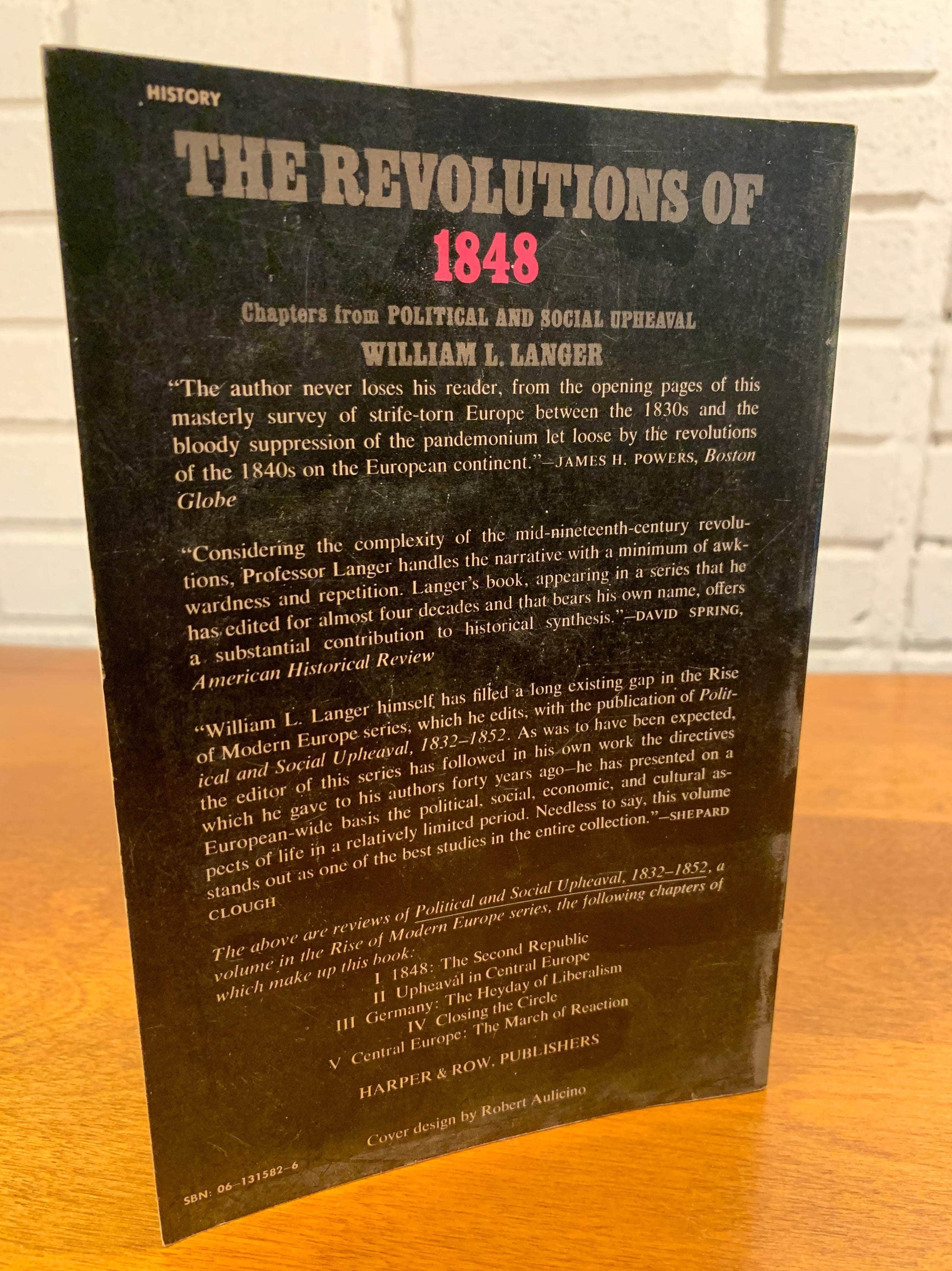 Flipped Pages The Revolutions of 1848 by William L. Langer