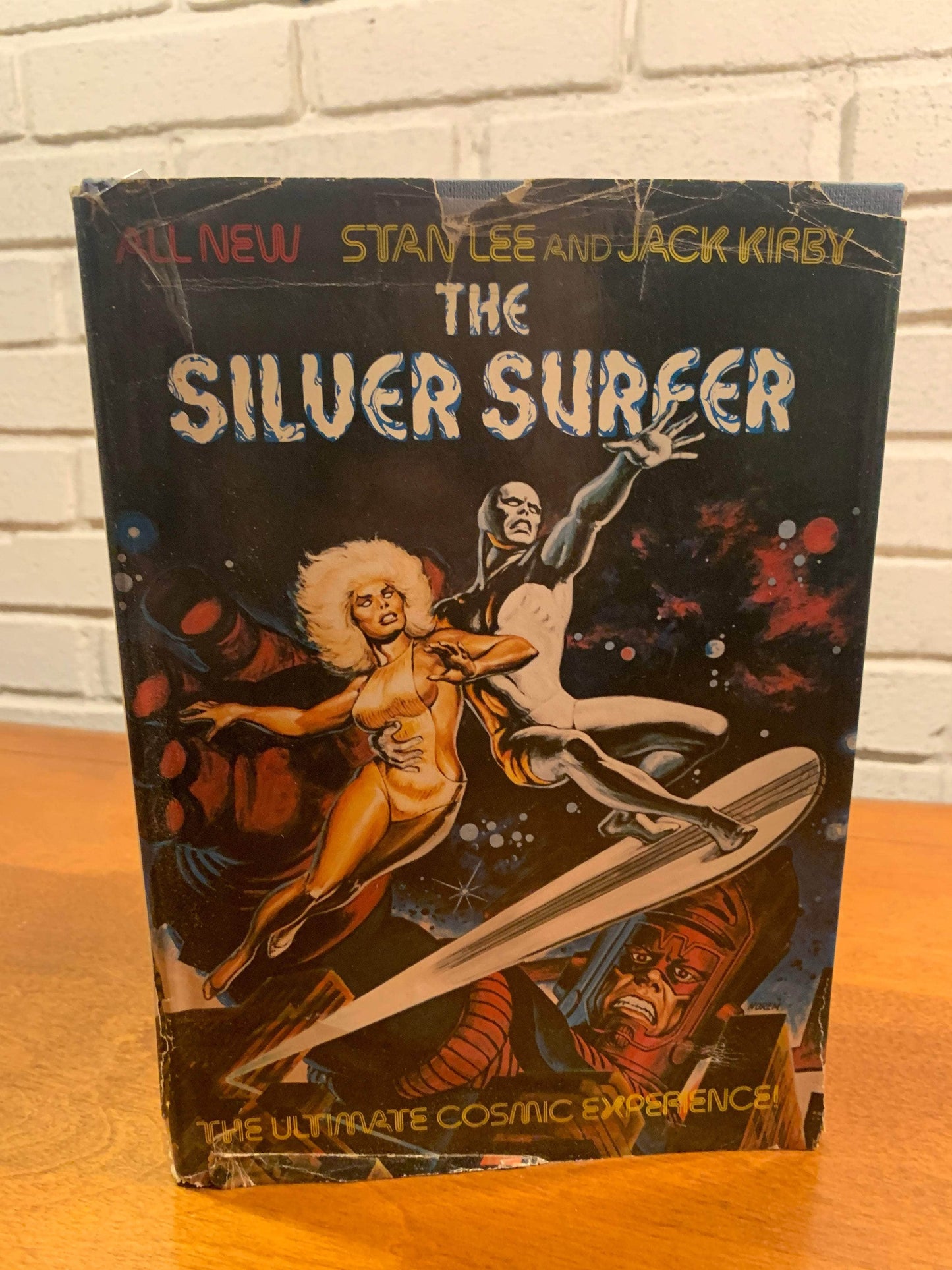 Flipped Pages The Silver Surfer The Ultimate Cosmic Experience 1978 Fireside, 2nd Printing HC