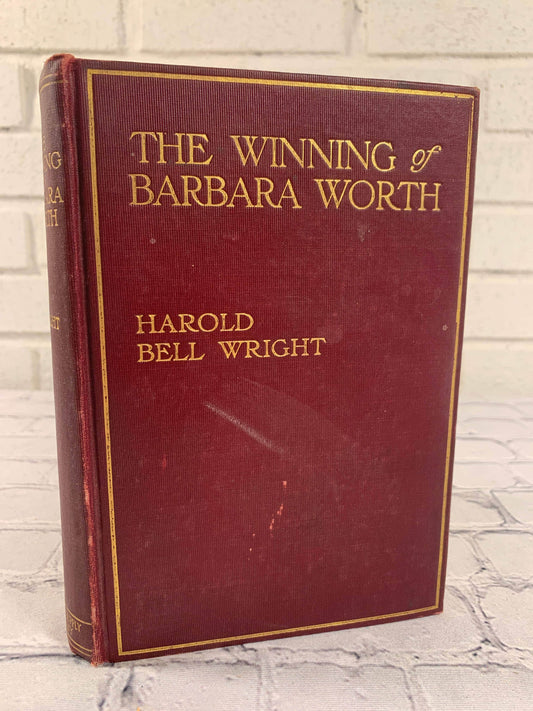 Flipped Pages The Winning of Barbara Worth by Harold Bell Wright [1911]