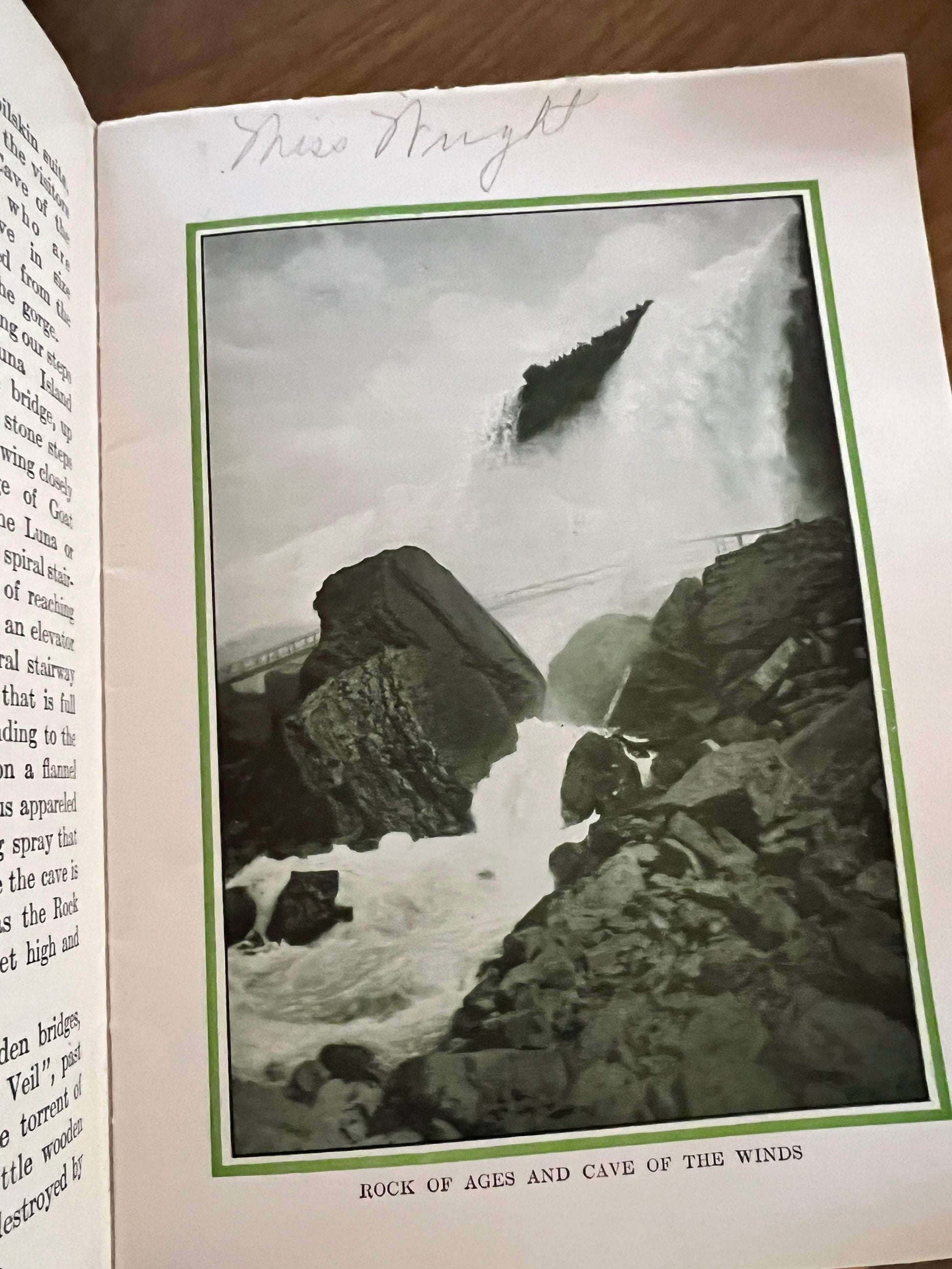 Flipped Pages The Wonders of Niagara Scenic and Industrial [early 1900s]