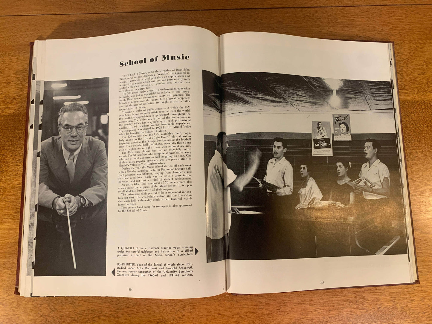 Flipped Pages University of Miami Yearbook Volume 26 - 1952