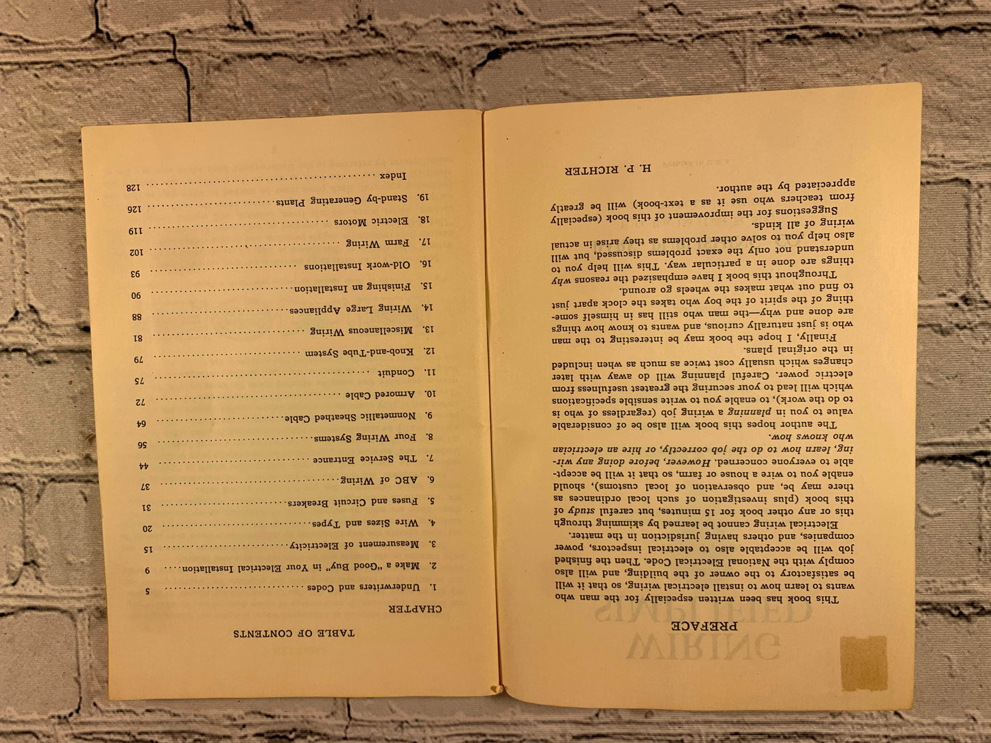 Flipped Pages Wiring Simplified by H.P. Richter [1953]