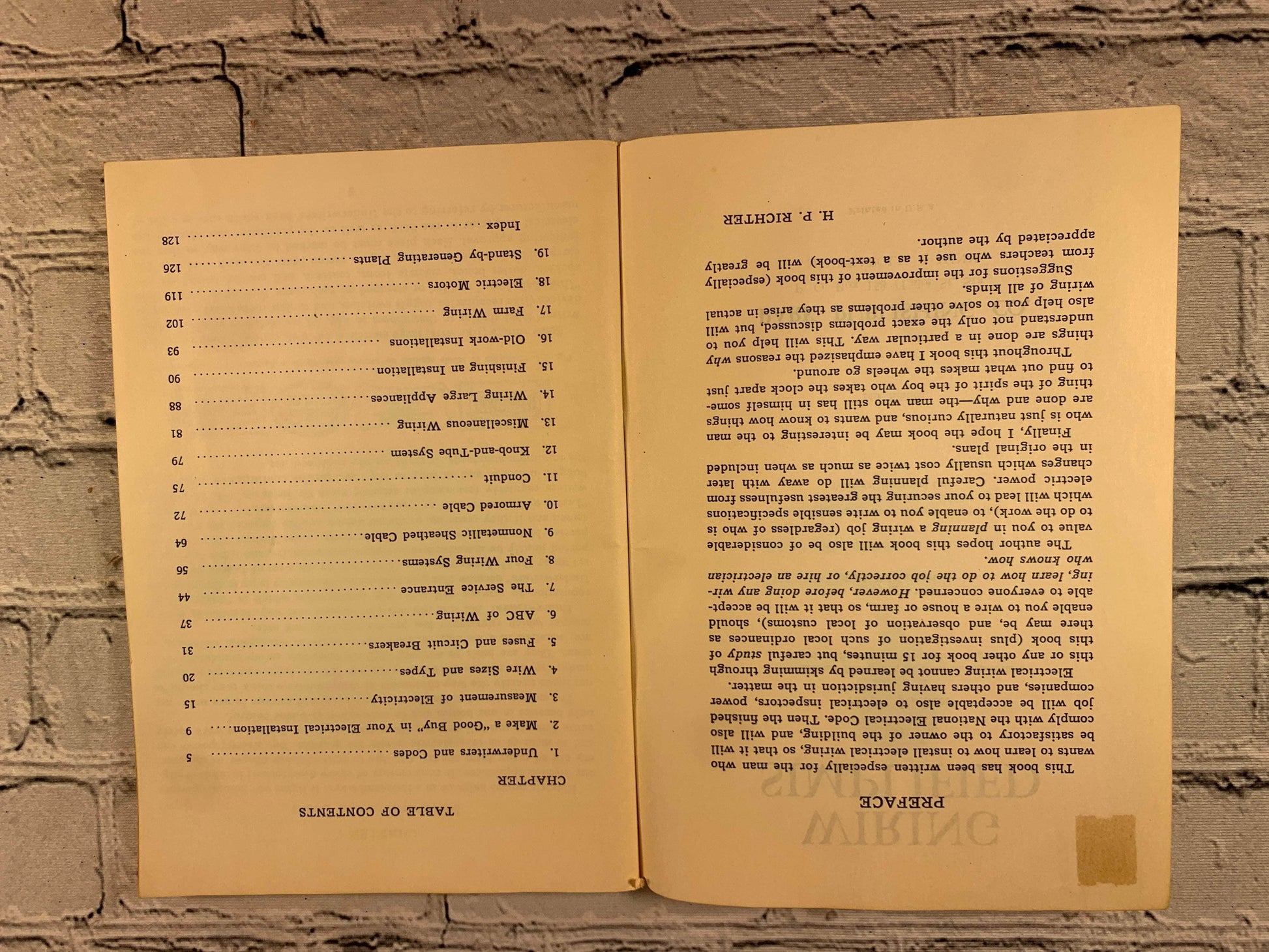 Flipped Pages Wiring Simplified by H.P. Richter [1953]