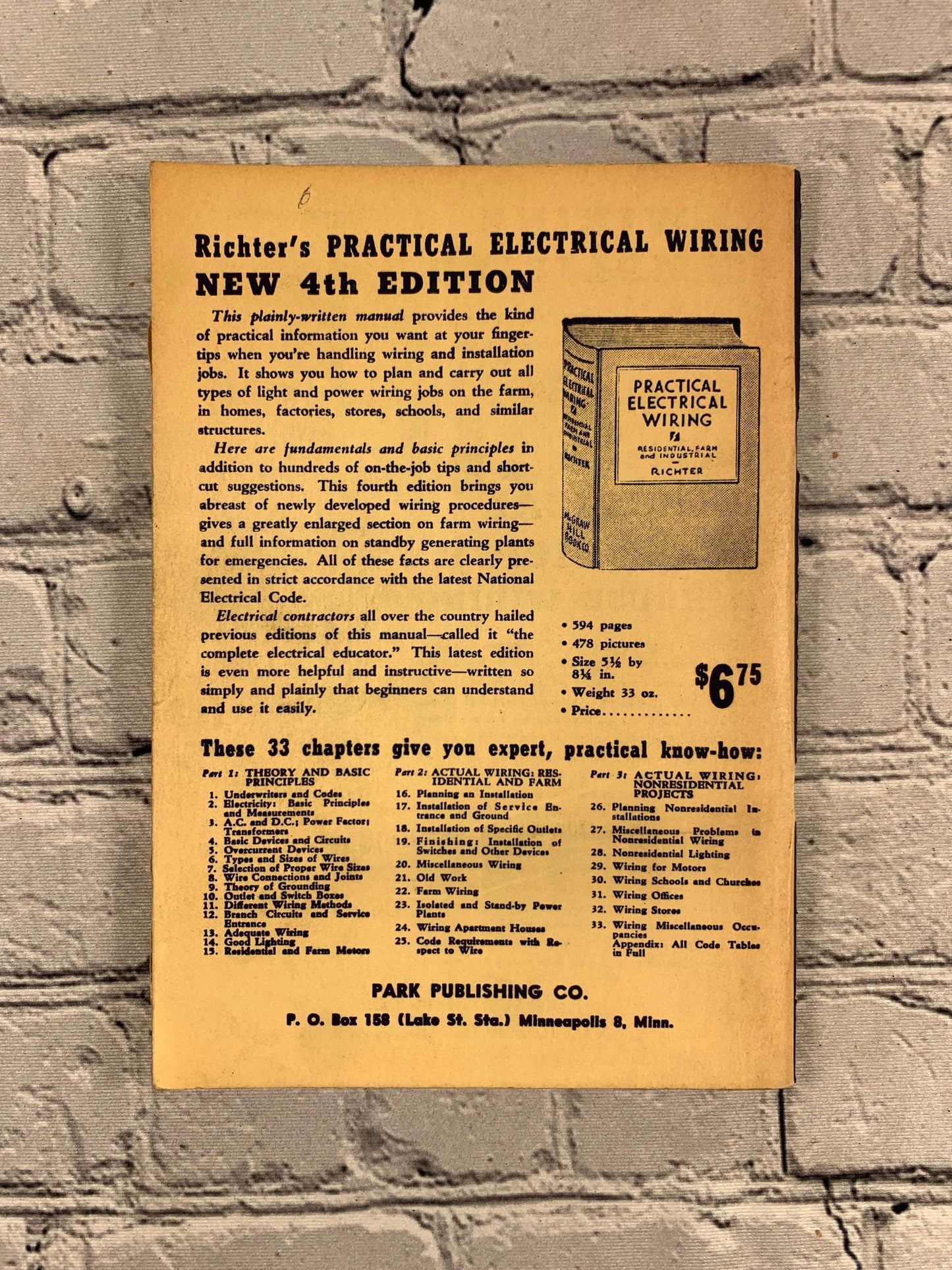 Flipped Pages Wiring Simplified by H.P. Richter [1953]