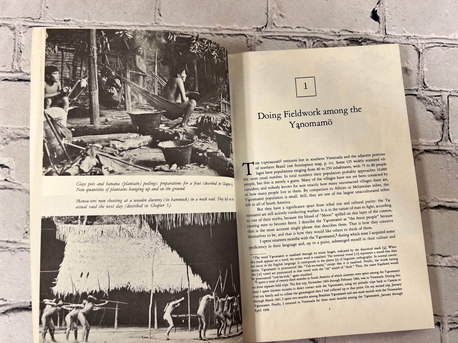 Flipped Pages Yanomamo: The Fierce People by Napoleon A. Chagnon [1968]