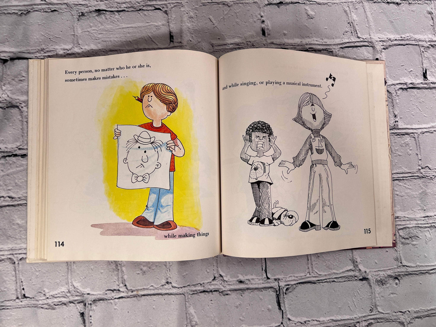 Flipped Pages You're All Right, A Children's Book about Human Similarities by Joy Wilt [1st Ed · 1979]