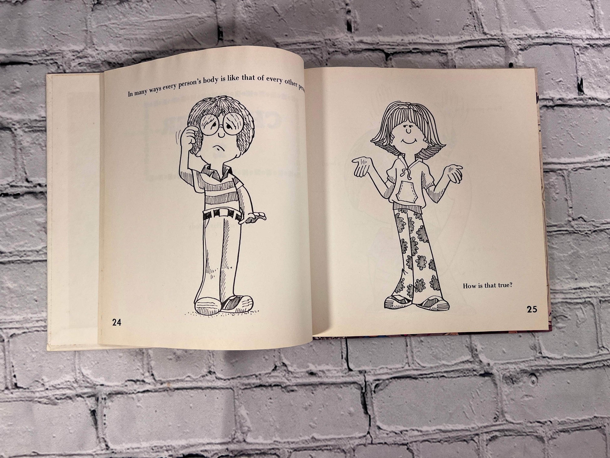 Flipped Pages You're All Right, A Children's Book about Human Similarities by Joy Wilt [1st Ed · 1979]