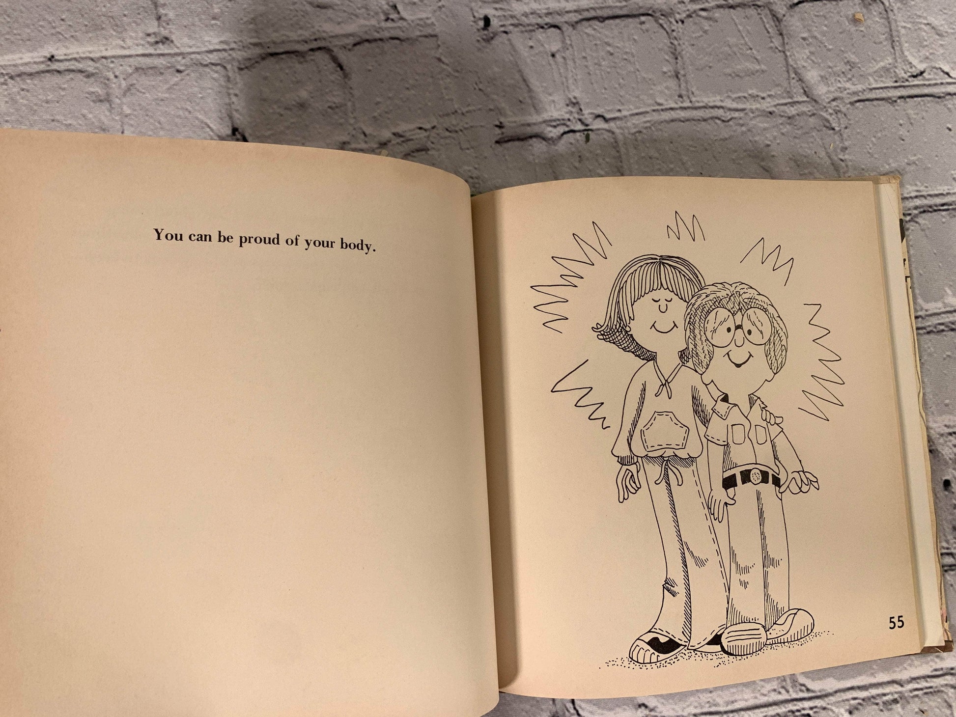 Flipped Pages You're All Right, A Children's Book about Human Similarities by Joy Wilt [1st Ed · 1979]